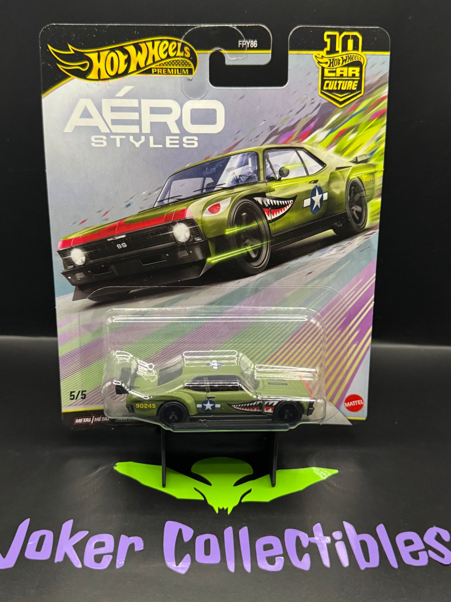 Hot Wheels Premium Car Culture 2026 Aero Styles Custom '70 Chevy Nova # 5/5