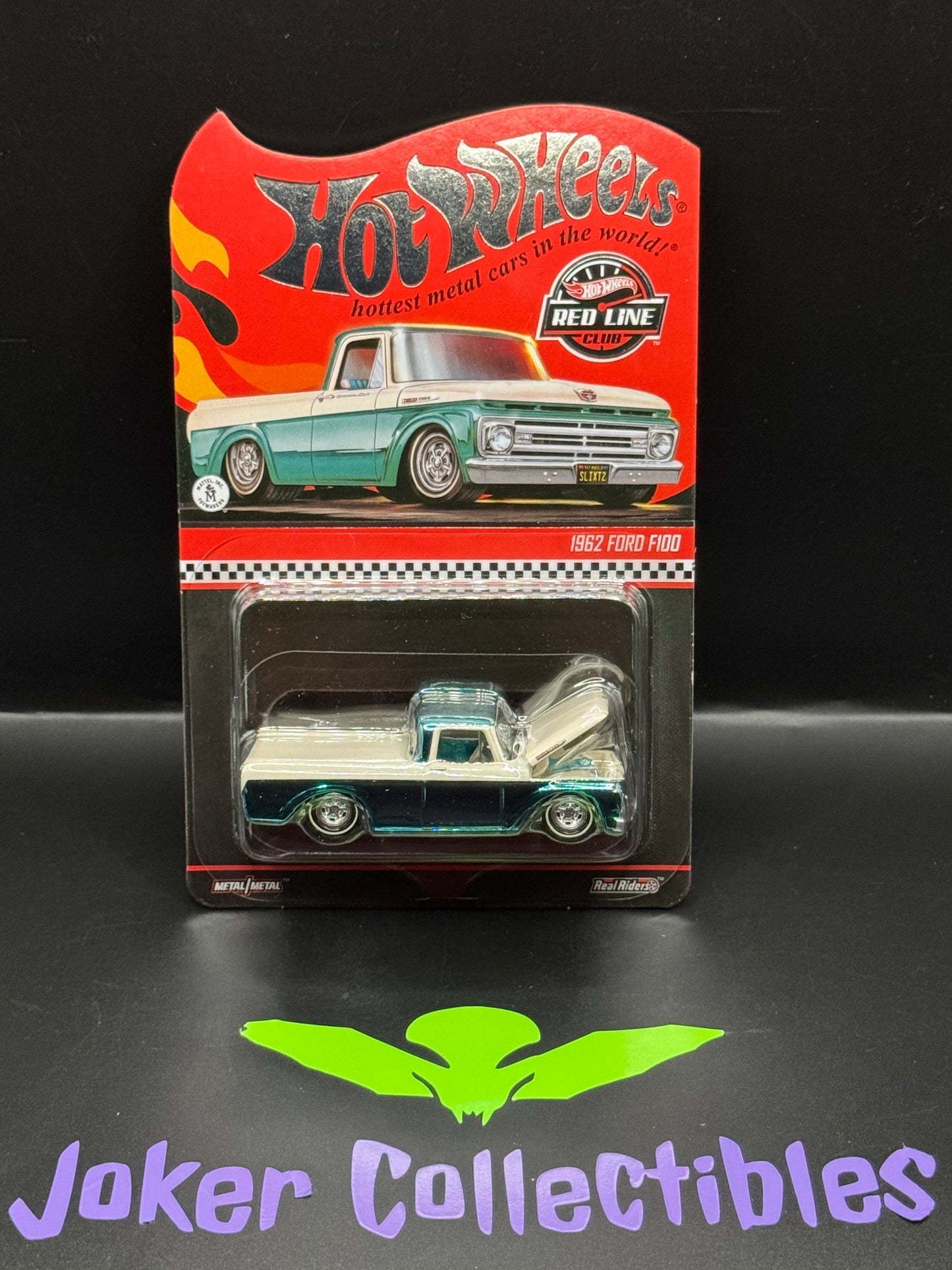Hot Wheels 2026 RLC Exclusive Red Line Club Teal 1962 Ford F-100
