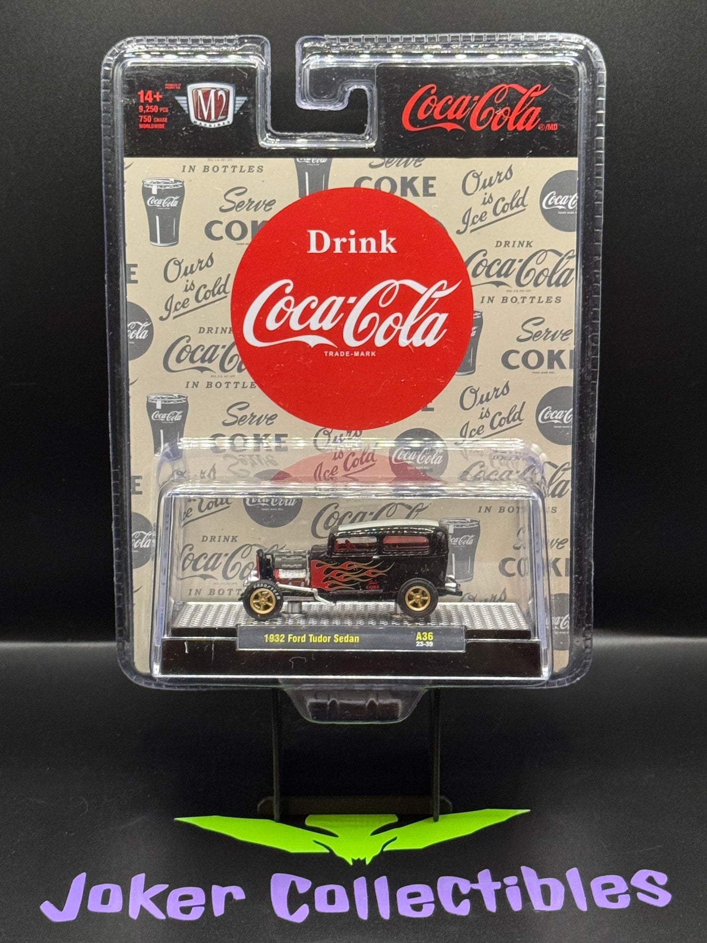 M2 Machines Drink Coca-Cola 1932 Ford Tudor Sedan A36 23-39