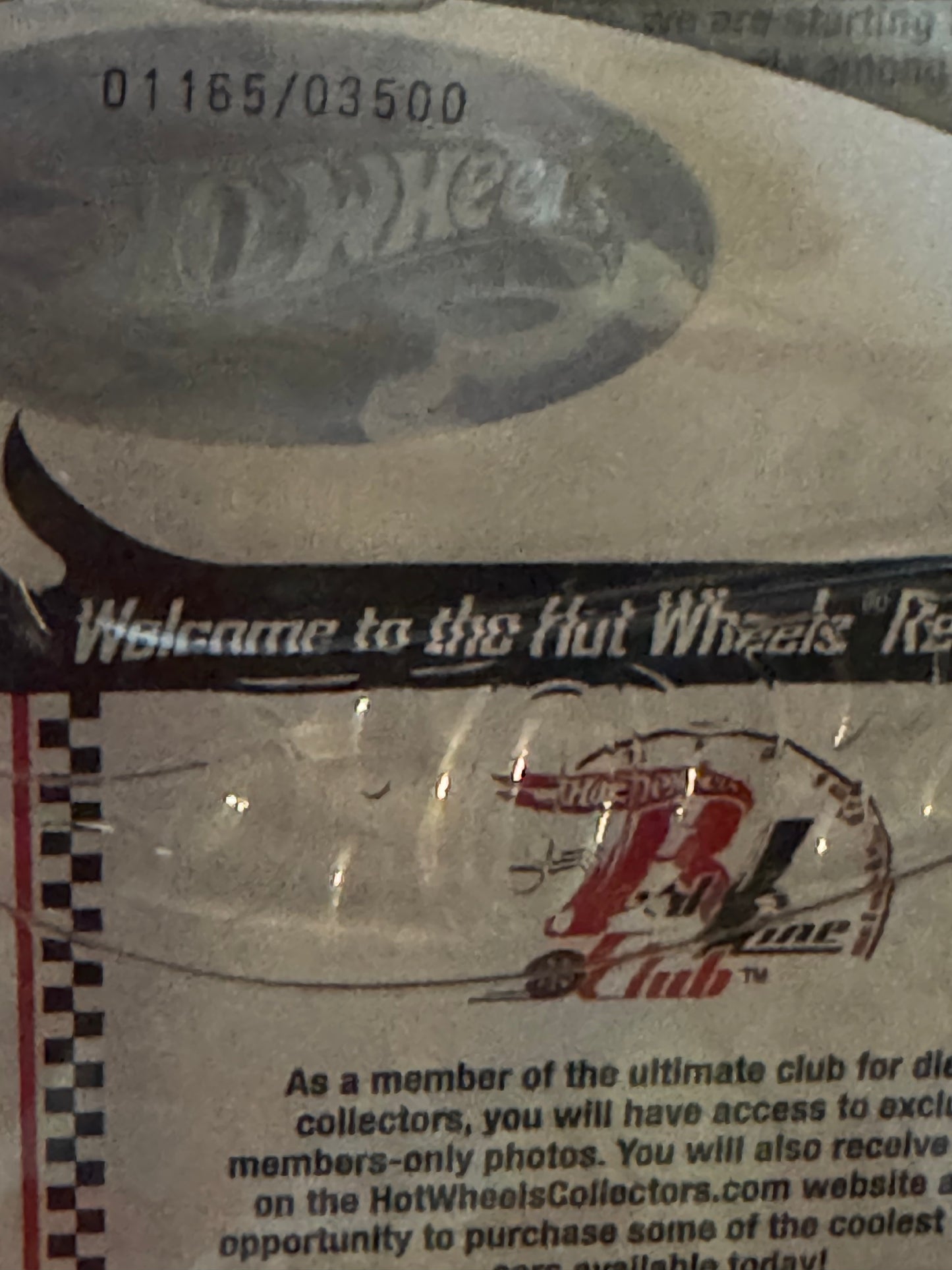 Hot Wheels 2014 RLC Red Line Club Membership Car Red Drag Dairy 01165 / 03500