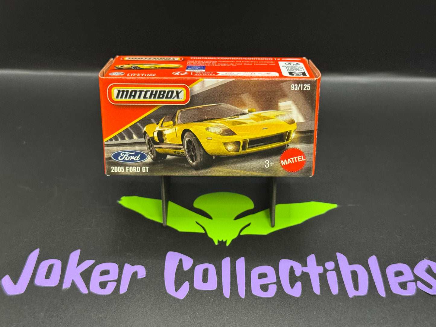 Matchbox Power Grabs 2026 Yellow 2005 Ford GT # 93/125