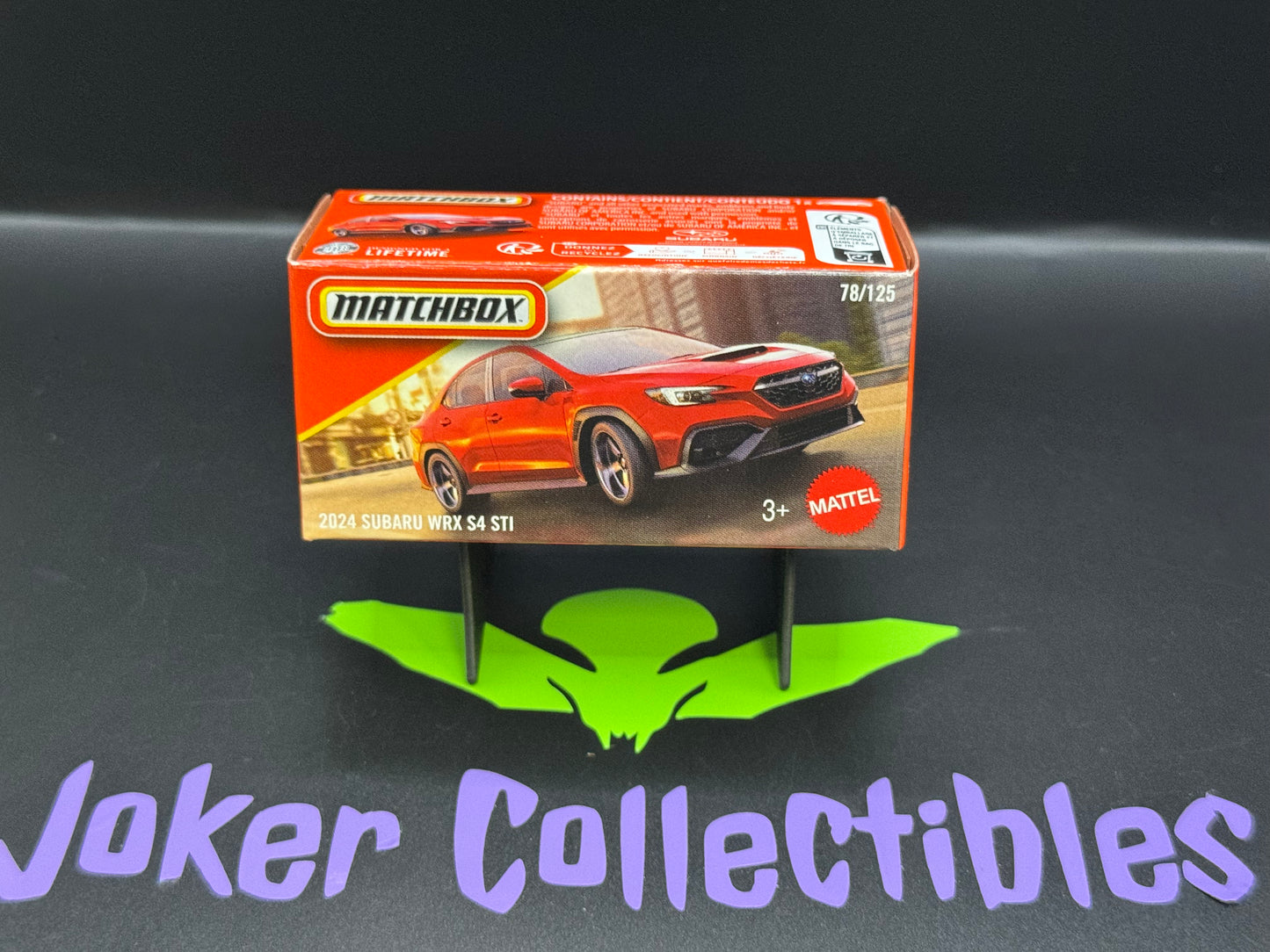 Matchbox Power Grabs 2026 Red 2024 Subaru WRX S4 STi # 78/125