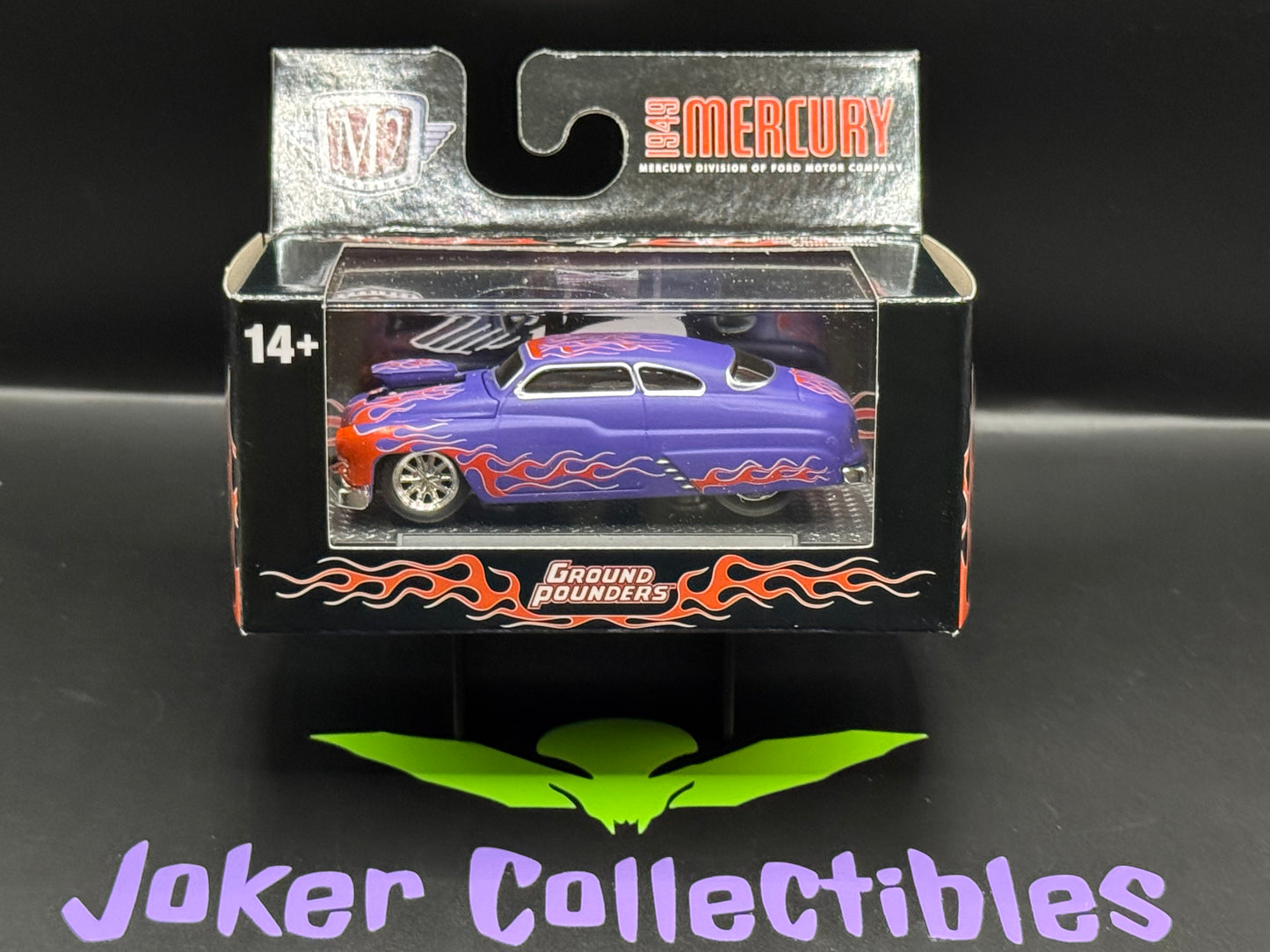 M2 Machines Ground Pounders Matte Purple 1949 Mercury R30 25-07