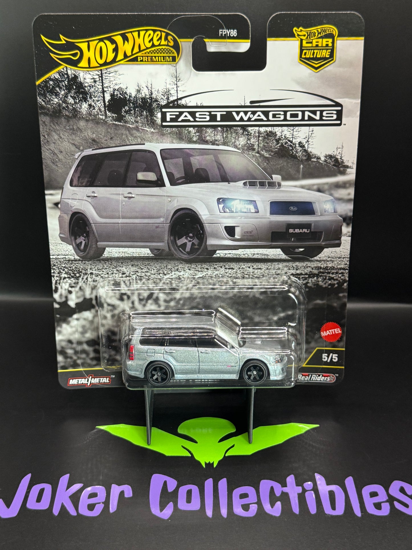 Hot Wheels Premium Car Culture 2025 Fast Wagons Subaru Forrester STi # 5/5