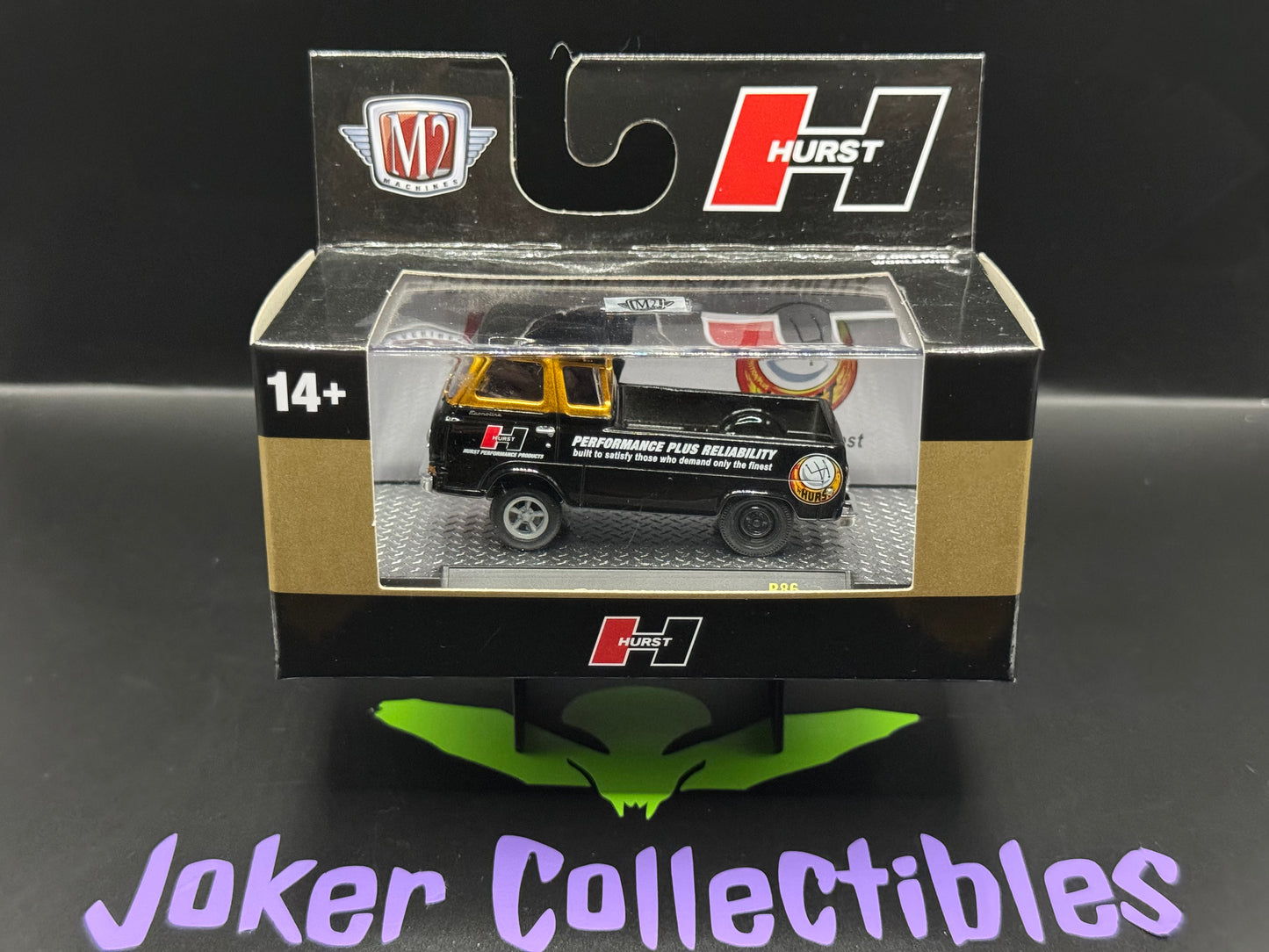 M2 Machines Black Hurst 1965 Ford Econoline Truck R86 24-29