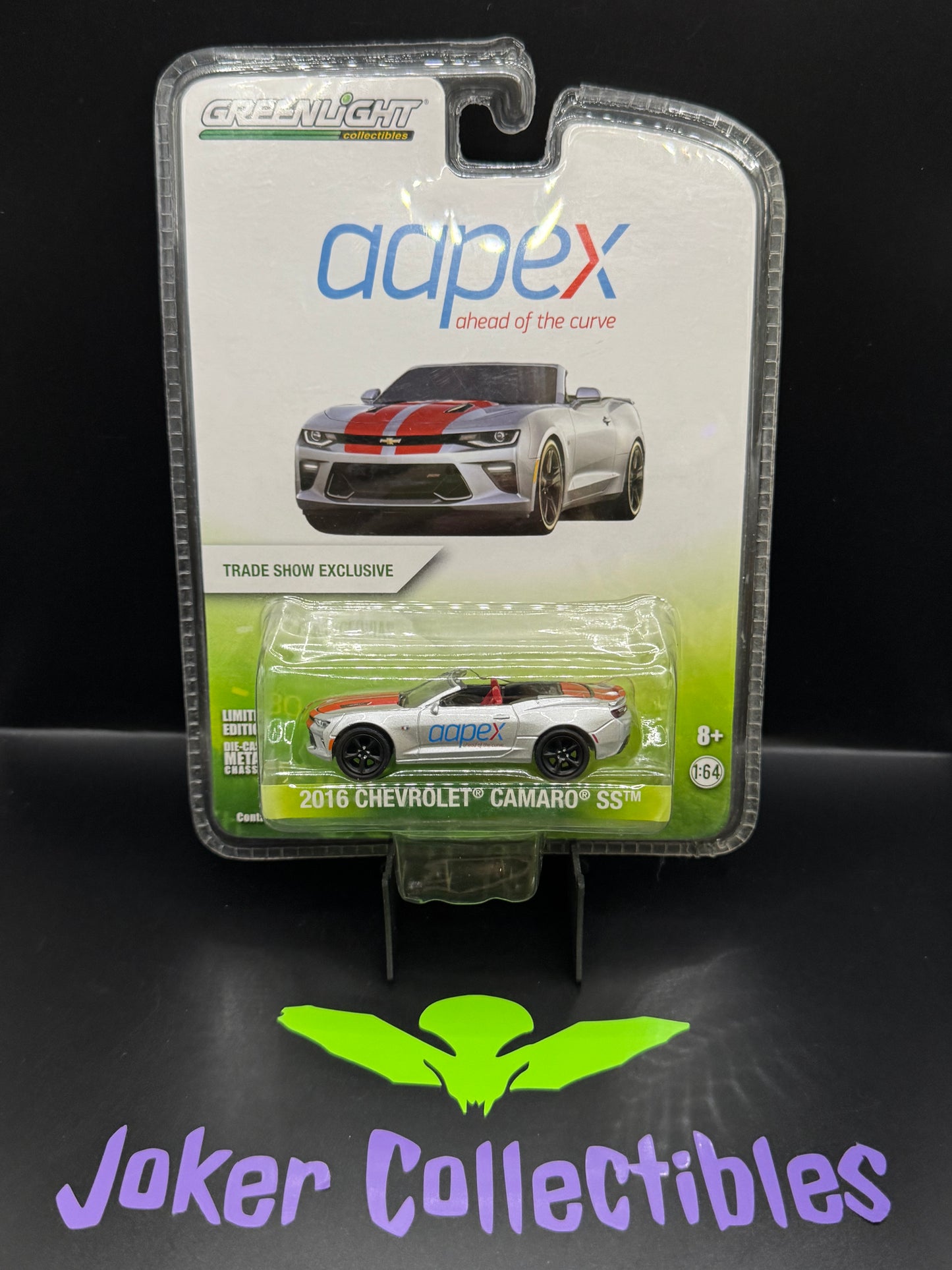 Greenlight Trade Show Exclusive aapex Ahead of the Curve 2016 Chevrolet Camaro SS