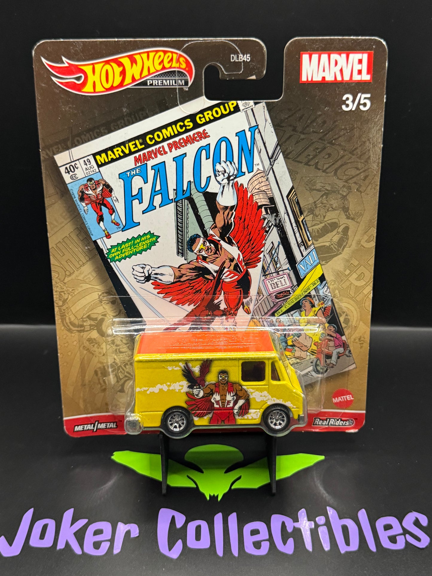 Hot Wheels Premium Marvel The Falcon Combat Medic # 3/5