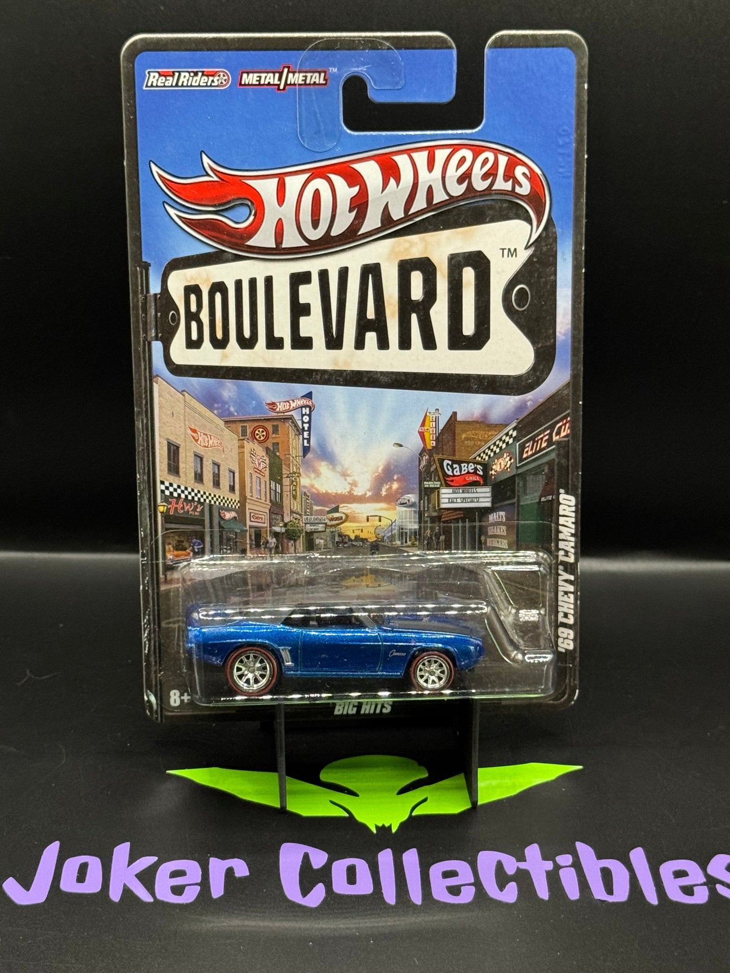 Hot Wheels Premium Boulevard Big Hits '69 Chevy Camaro w/ Protector