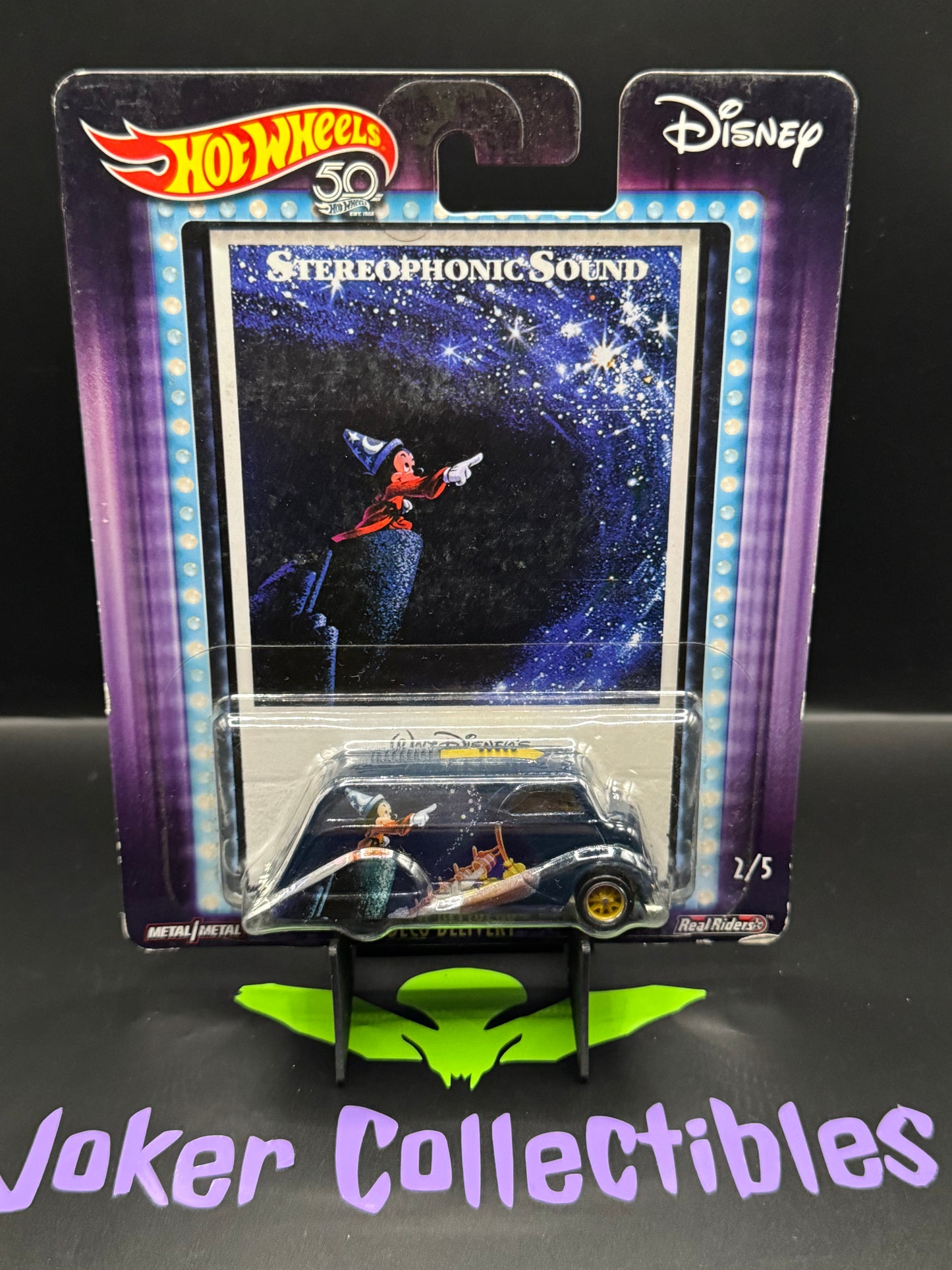 Hot Wheels Premium Disney Fantasia Stereophonic Sound Deco Delivery # 2/5