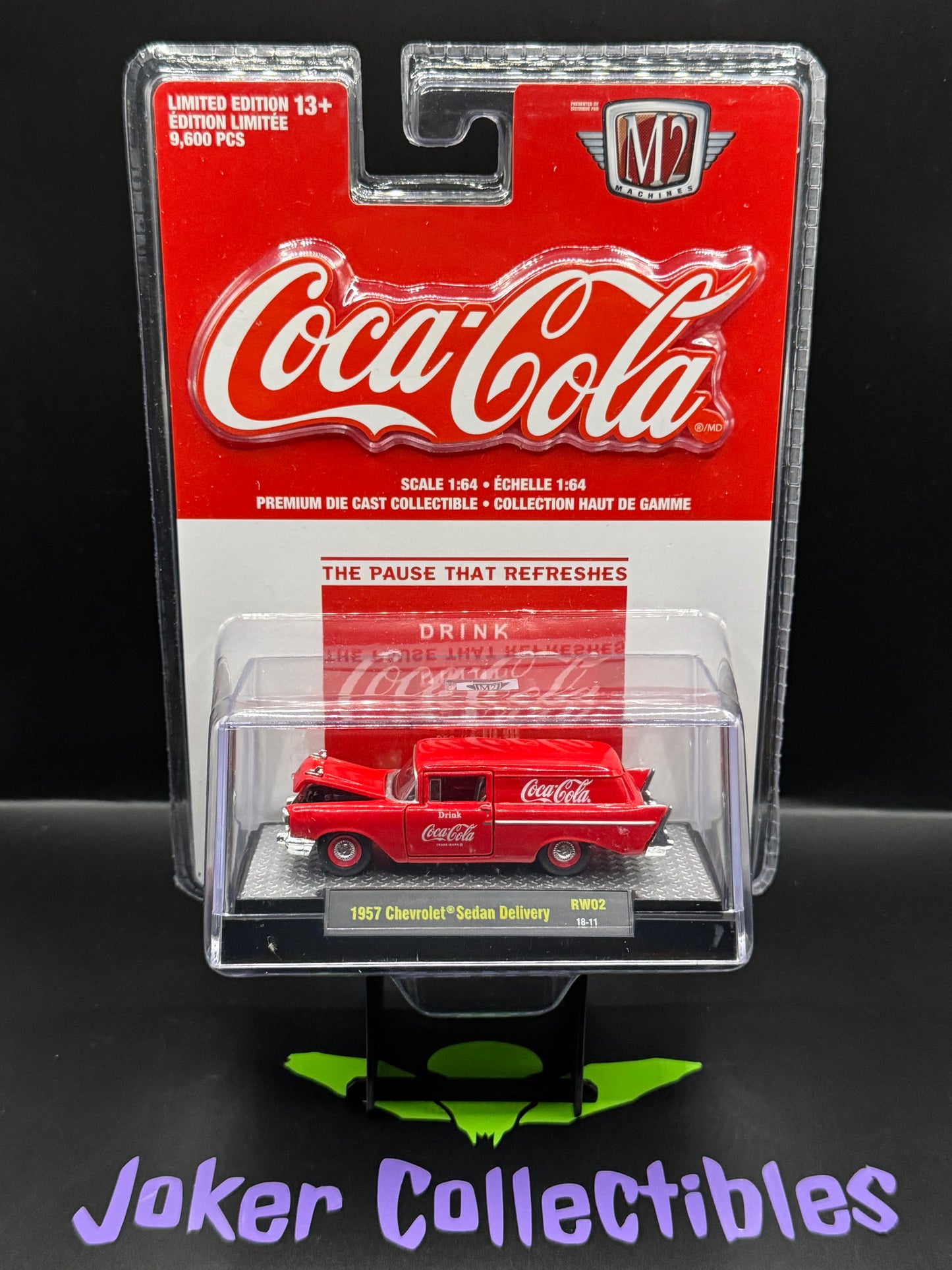 M2 Machines Coca-Cola 1957 Chevrolet Sedan Delivery RW02 18-11