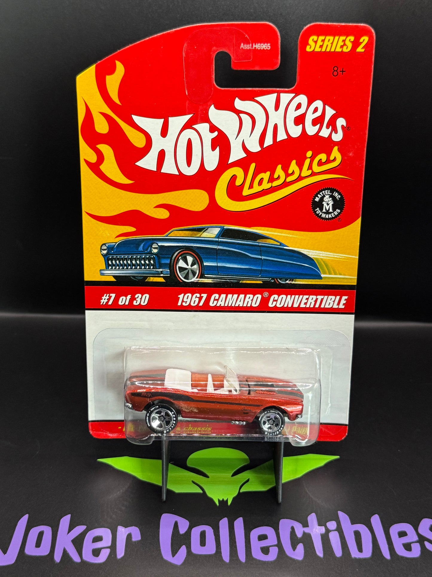 Hot Wheels Classics Series 2 1967 Camaro Convertible 7 of 30 Orange