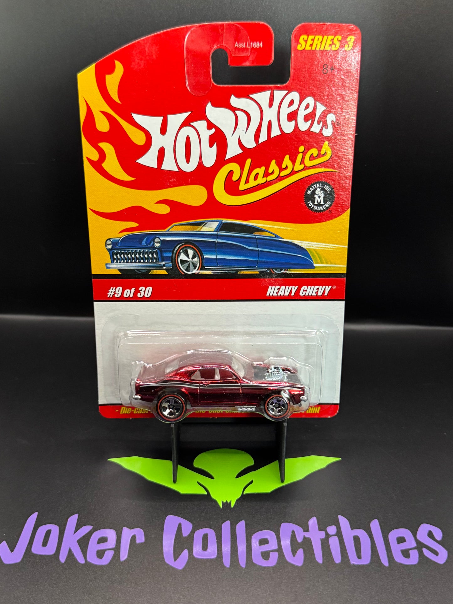 Hot Wheels Classics Series 3 Heavy Chevy 9 of 30 Red w/ Protector