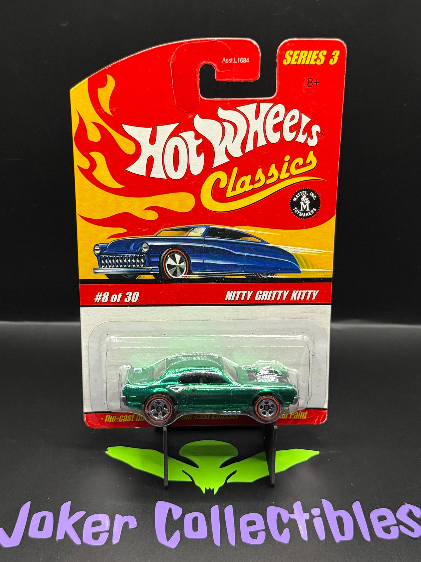 Hot Wheels Classics Series 3 Green Nitty Gritty Kitty # 8 of 30