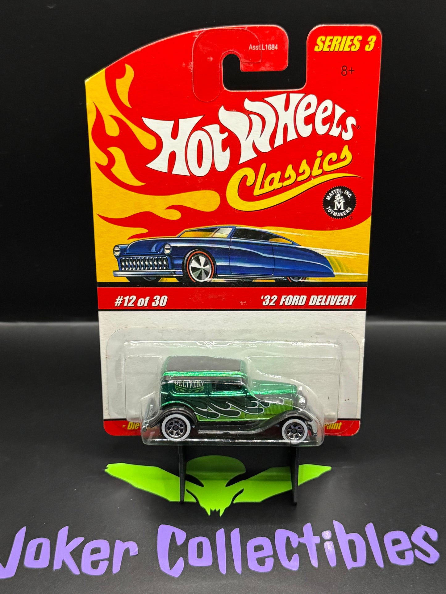 Hot Wheels Classics Series 3 Green '32 Ford Delivery # 12 of 30
