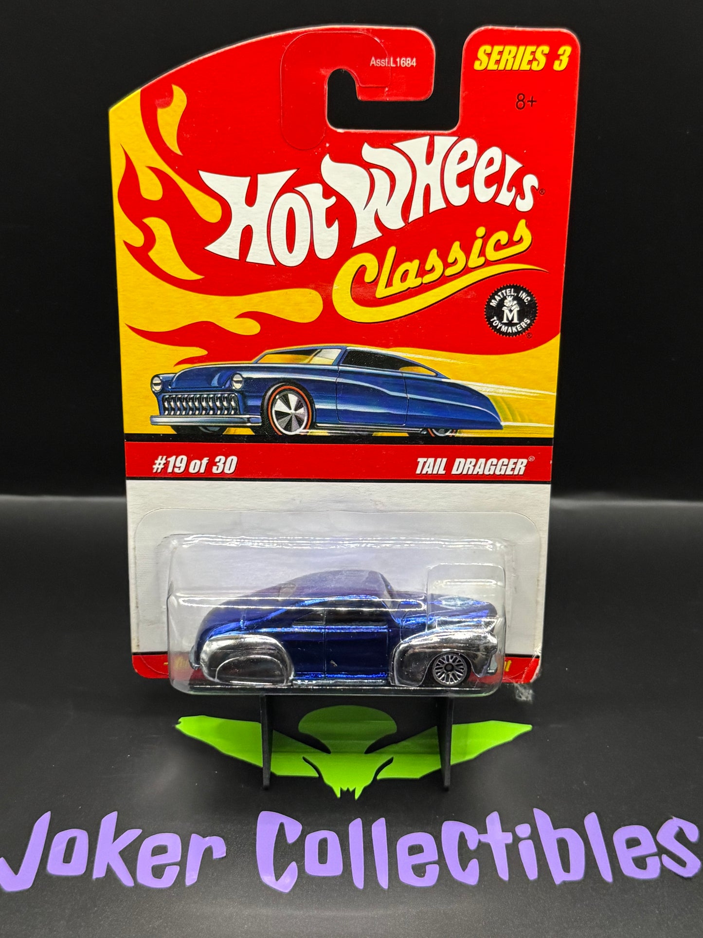 Hot Wheels Classics Series 3 Blue Tail Dragger # 19 of 30