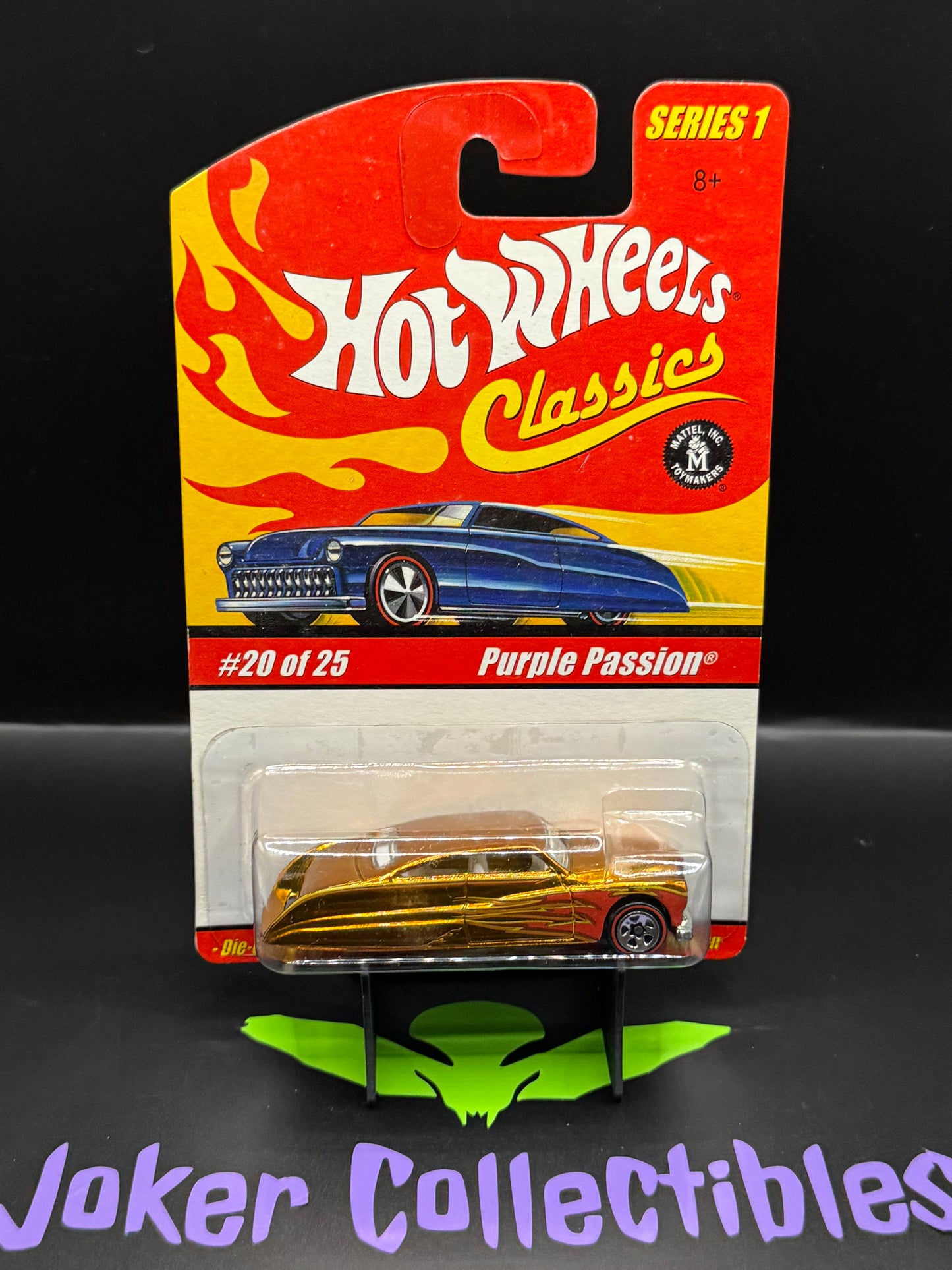 Hot Wheels Classics Series 1 Orange Gold Purple Passion # 20 of 25