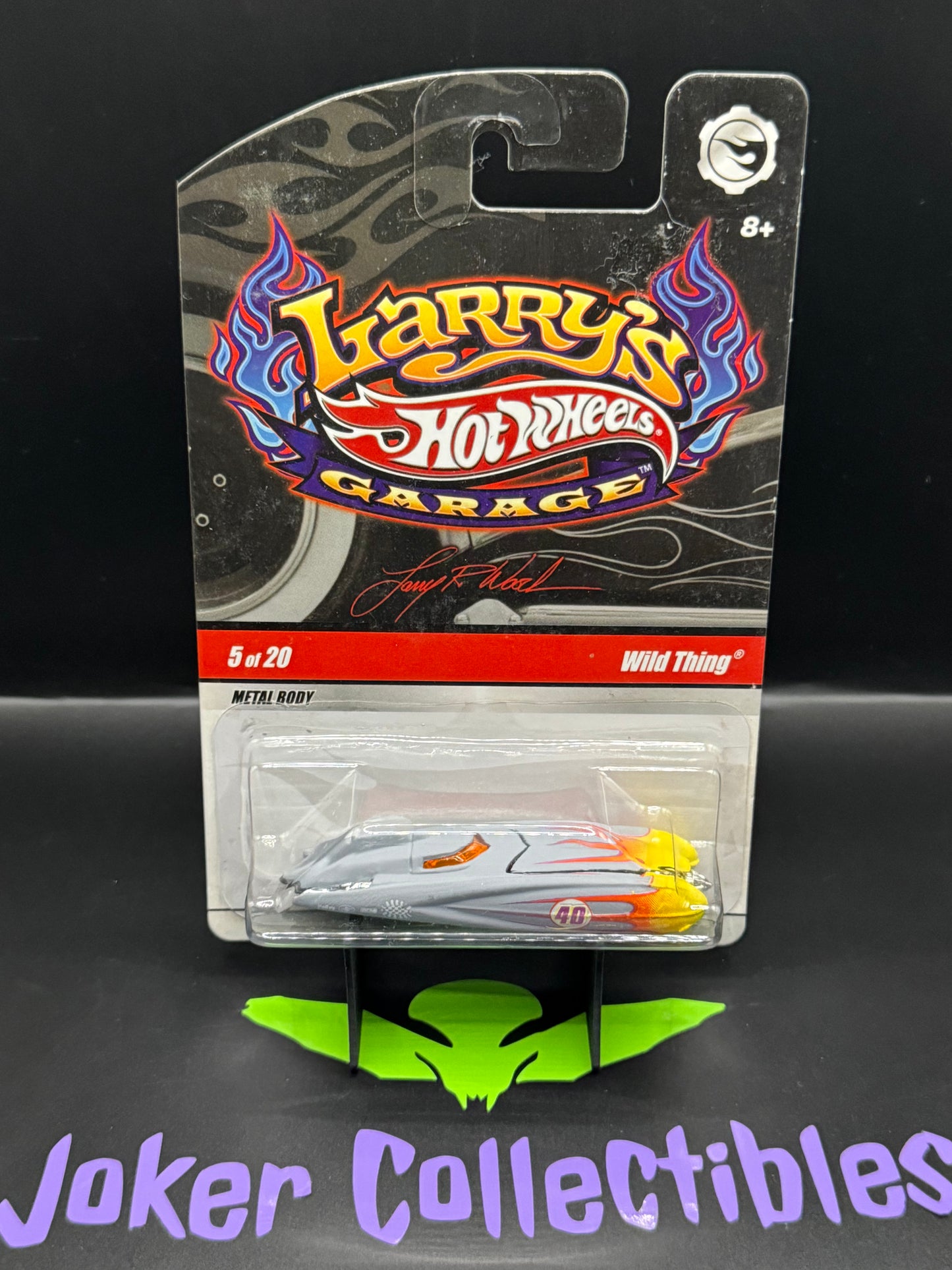 Hot Wheels Larry's Garage Gray Wild Thing # 5 of 20