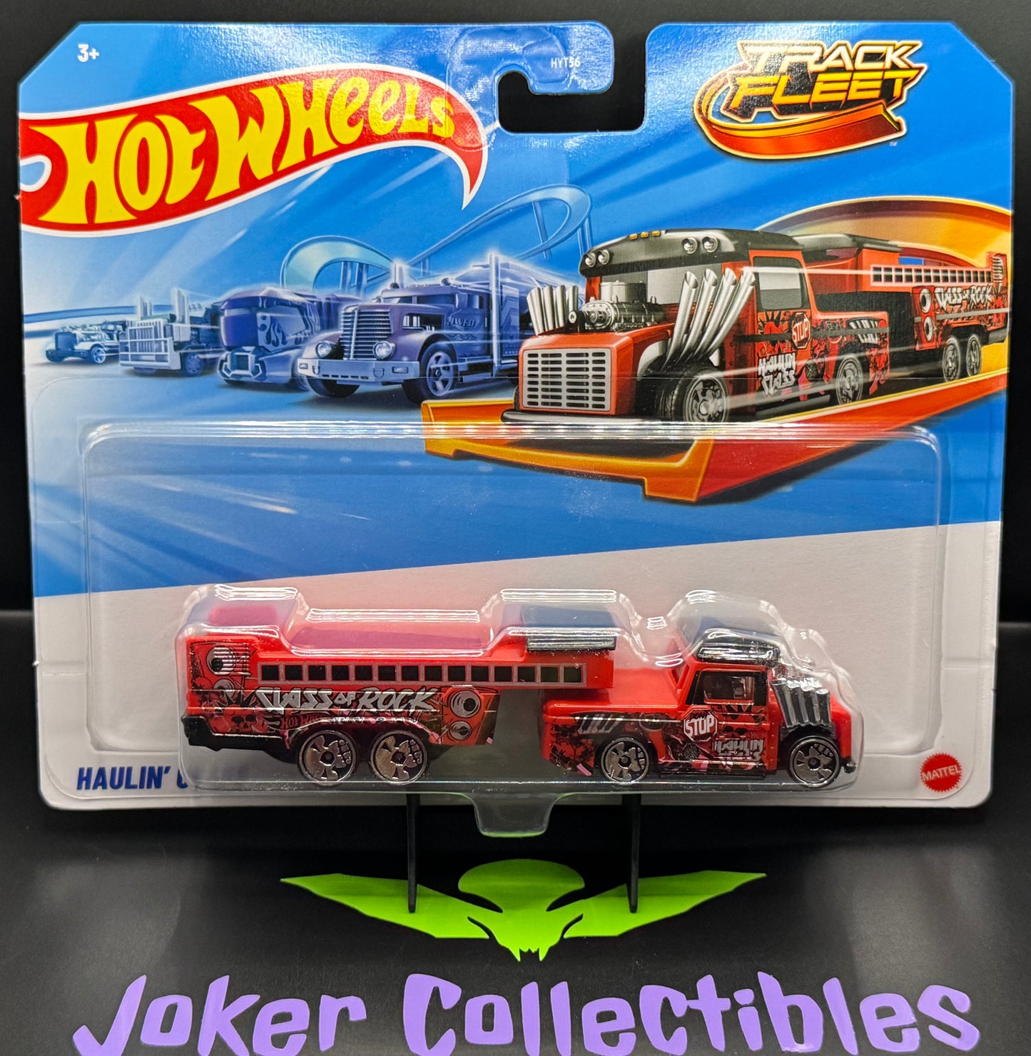 Hot Wheels 2025 Track Fleet Mix 1 Red Class of Rock Haulin' Class HYT56-979B