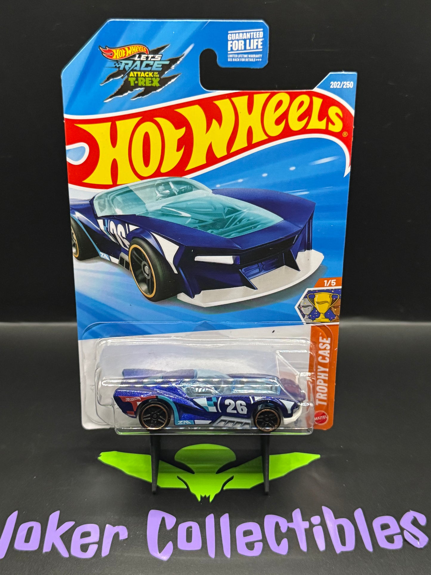 Hot Wheels 2026 Blue Street Shaker 202/50 Trophy Case 1/5 K Case