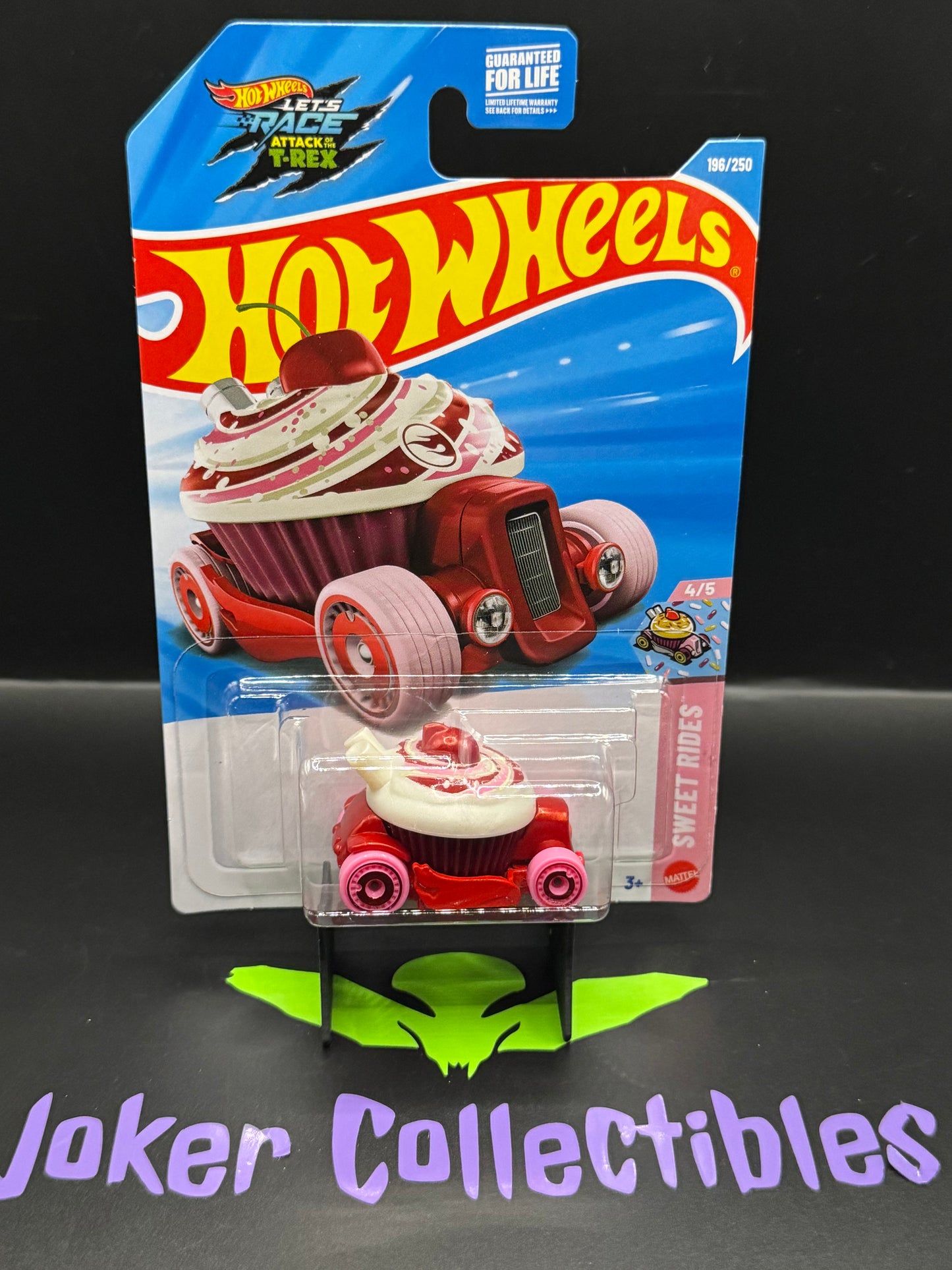 Hot Wheels 2026 Treasure Hunt Red & Pink Sweet Driver 196/250 Sweet Rides 4/5 K Case