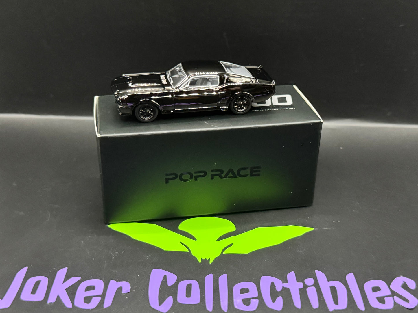 Pop Race The Dark Chrome Series Ford Shelby Mustang GT500 PRDC-004