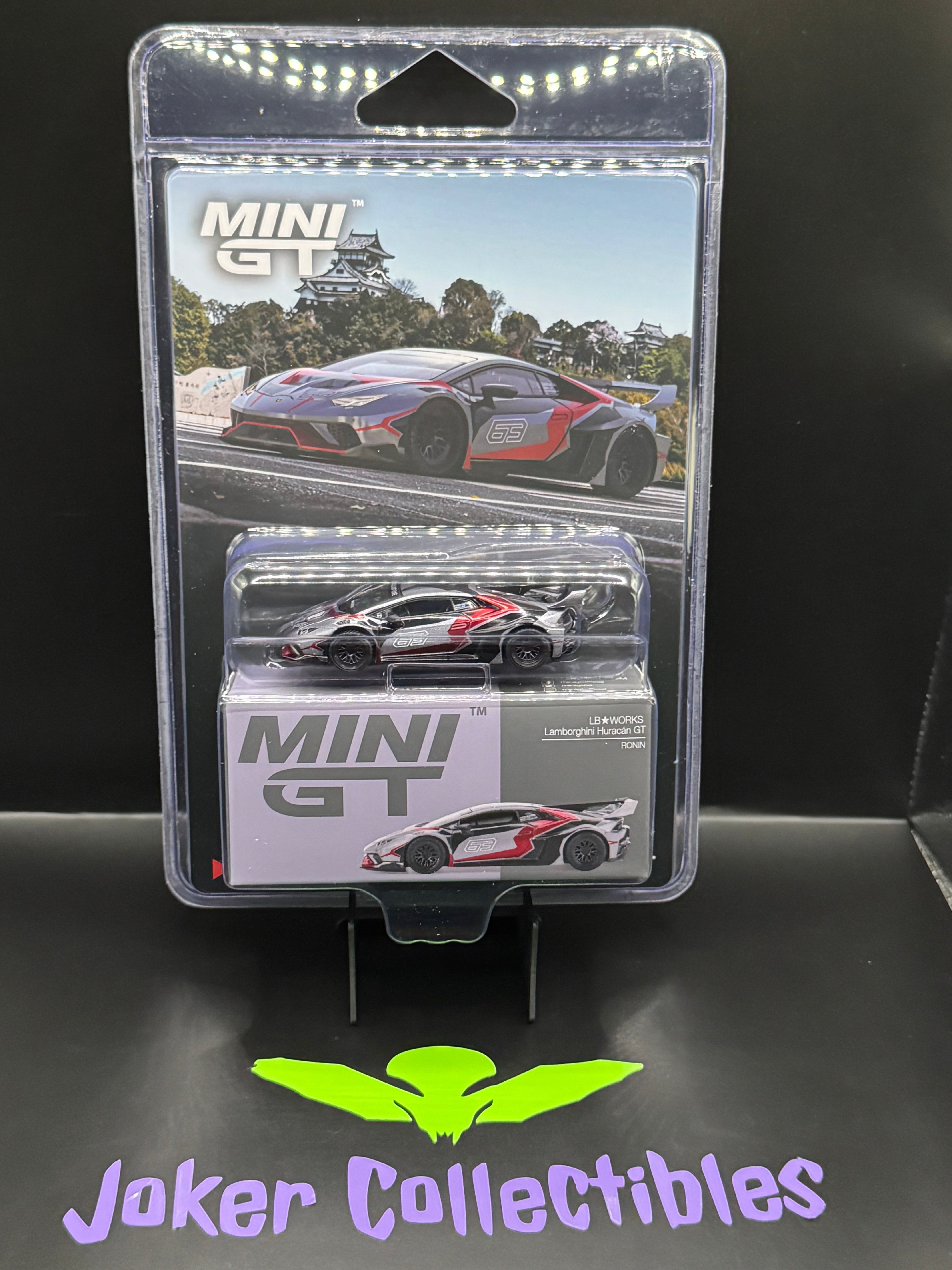 Mini GT #1177 LB WORKS Lamborghini Huracán GT RONIN Grey – Joker
