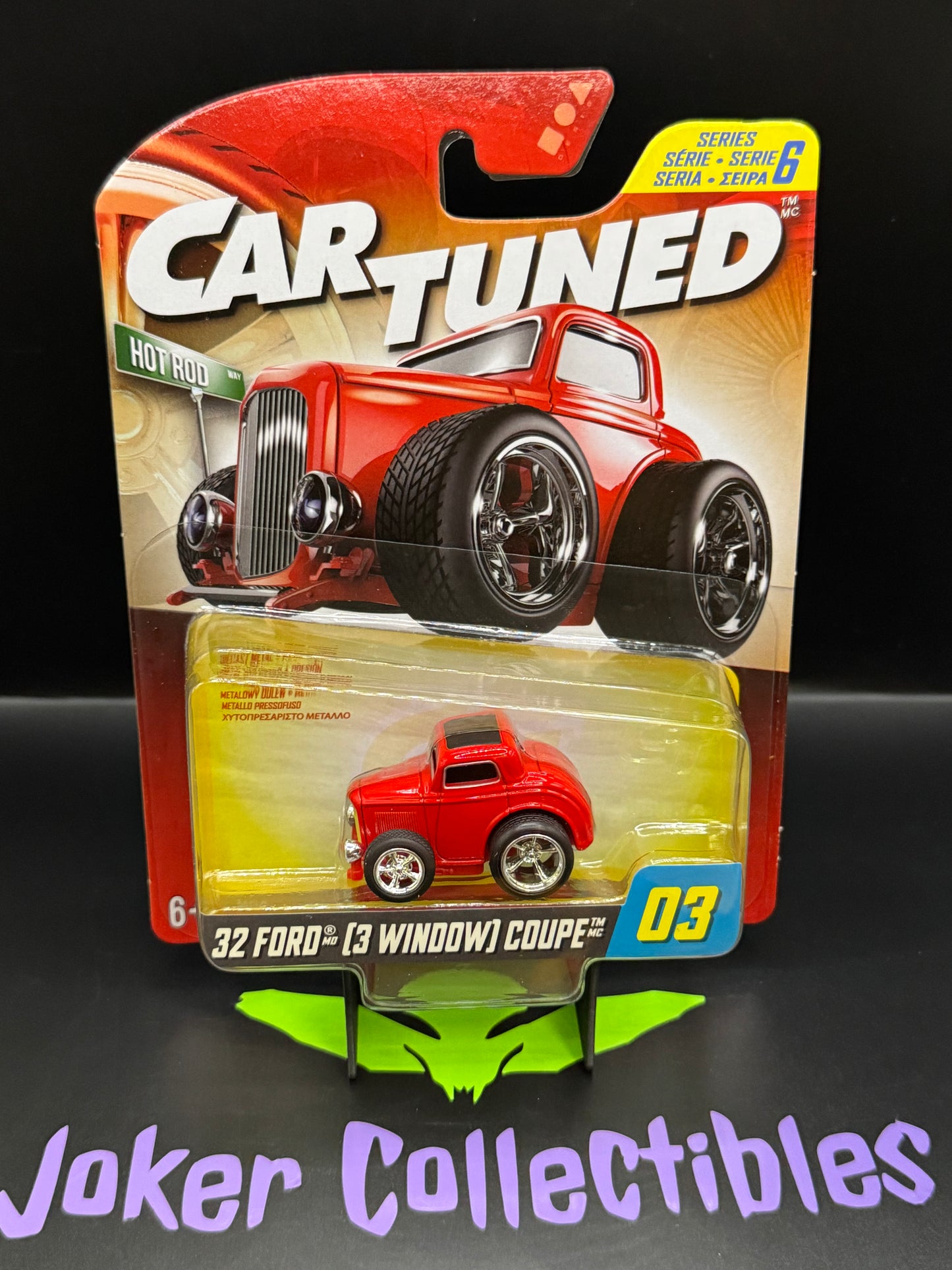 CarTuned Series 6 Hobby Exclusives '32 Ford 3 Window Coupe Hot Rod # 03 Car Tuned