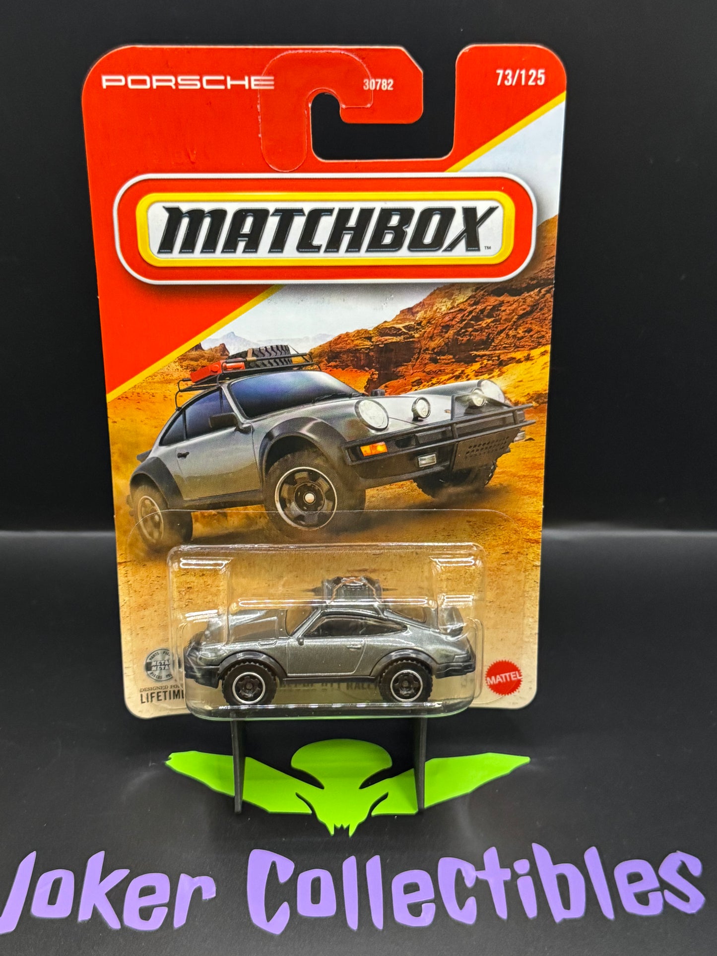 Matchbox 2026 Silver 1985 Porsche 911 Rally # 73/125