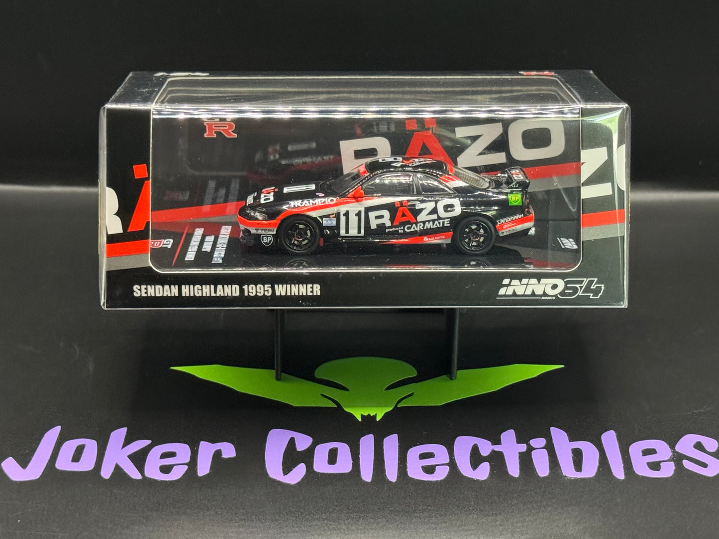 INNO64 Nissan Skyline GT-R R33 #11 Razo Trampio Sendan Highland 1995 Winner