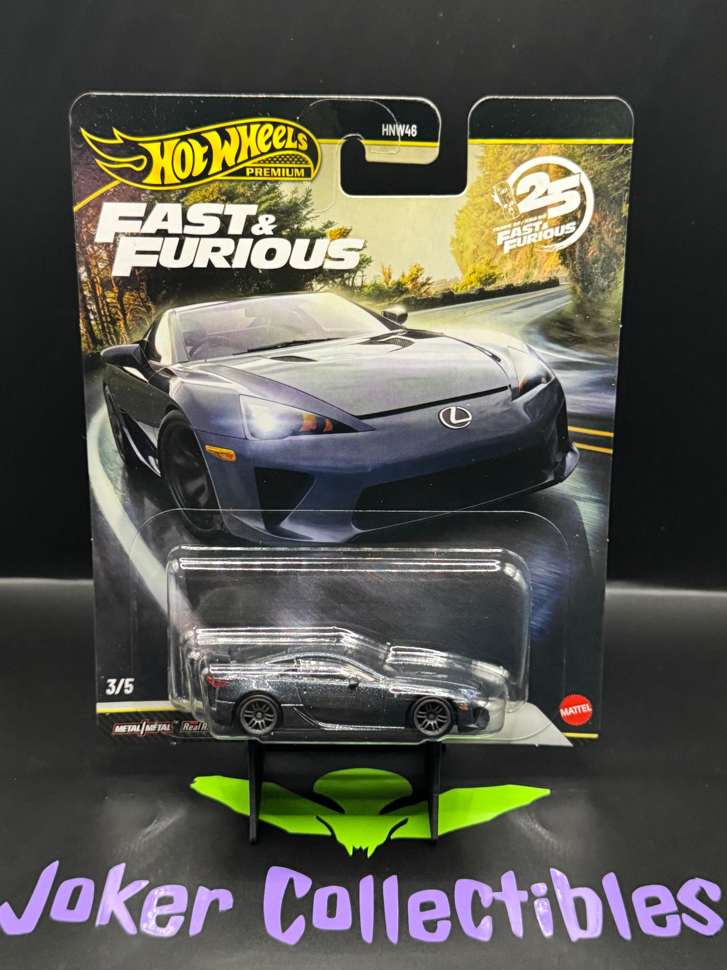 Hot Wheels Premium Fast & Furious 25th Anniversary Lexus LFA # 3/5