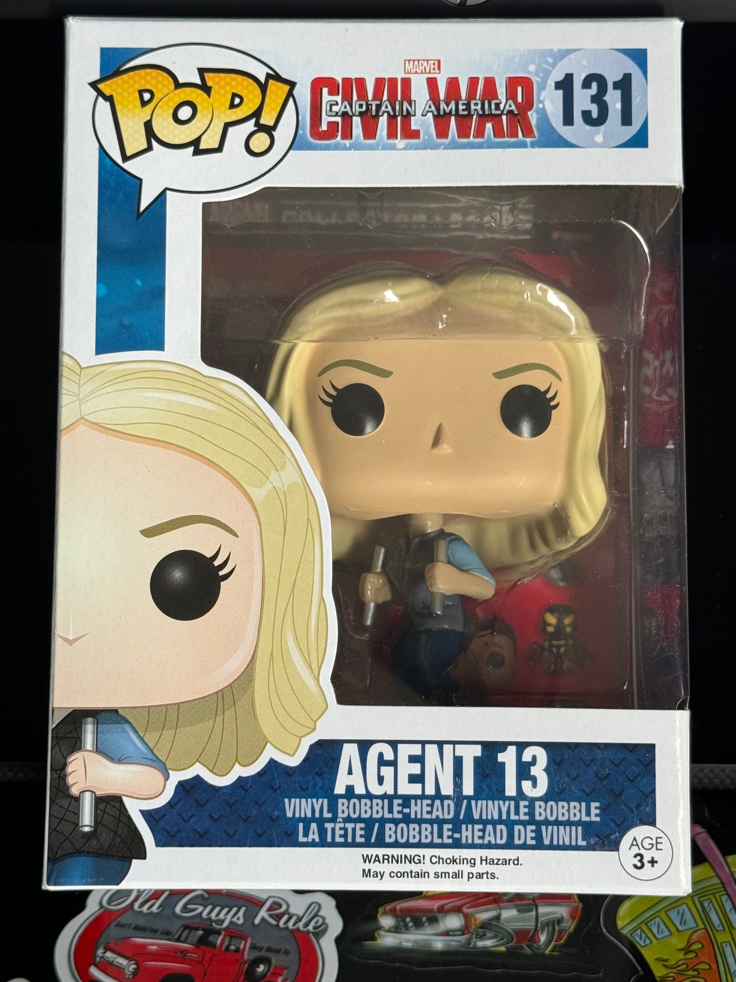 Marvel Captain American Civil War Agent 13 Funko Pop! Vinyl Figure # 131