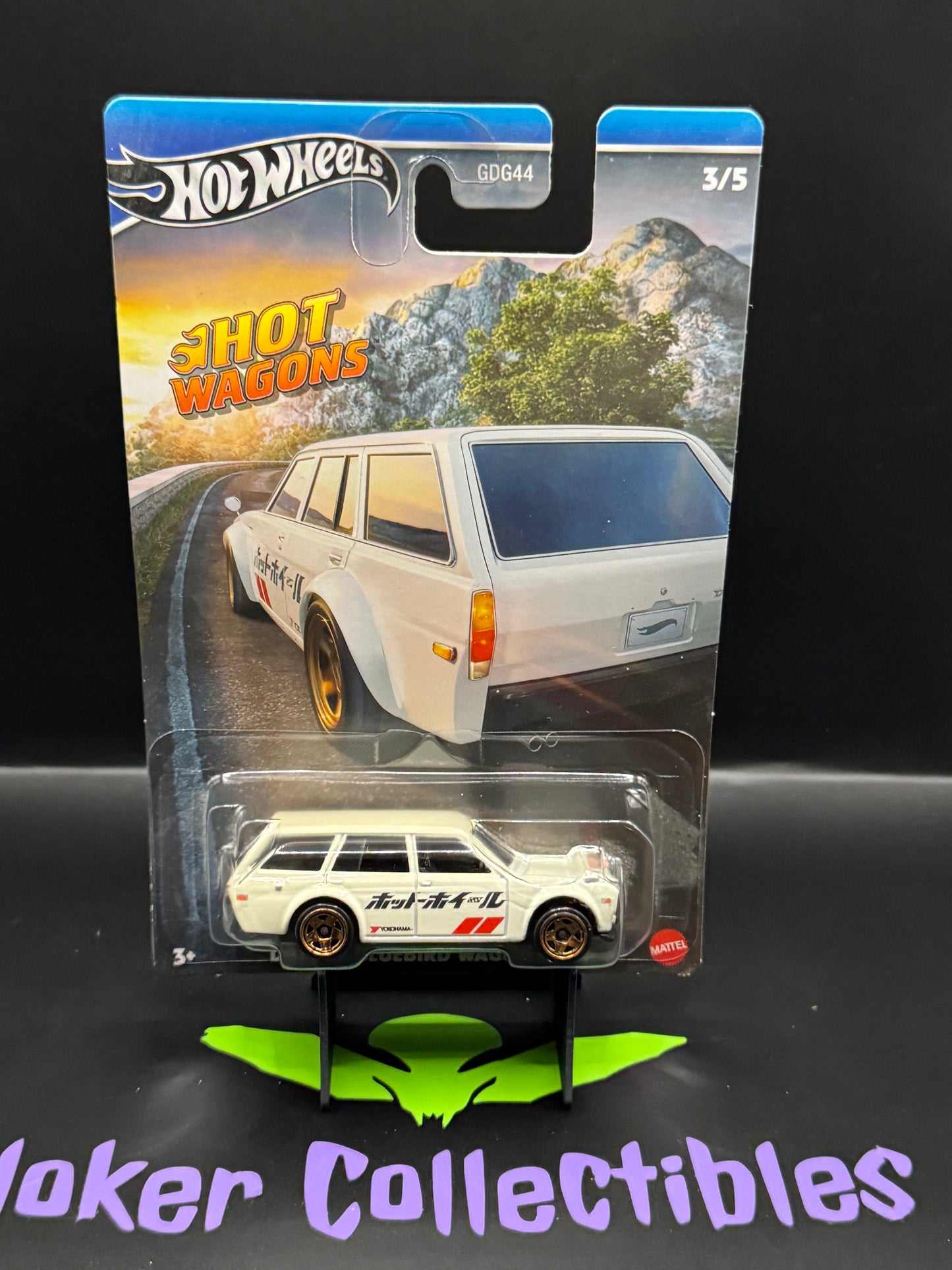 Hot Wheels Silver Series Hot Wagons Datsun Bluebird Wagon 510 # 3/5