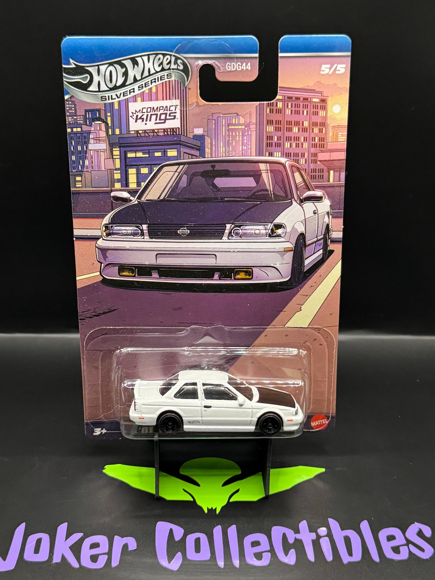 Hot Wheels Silver Series Compact Kings '91 Nissan Sentra SE-R # 5/5