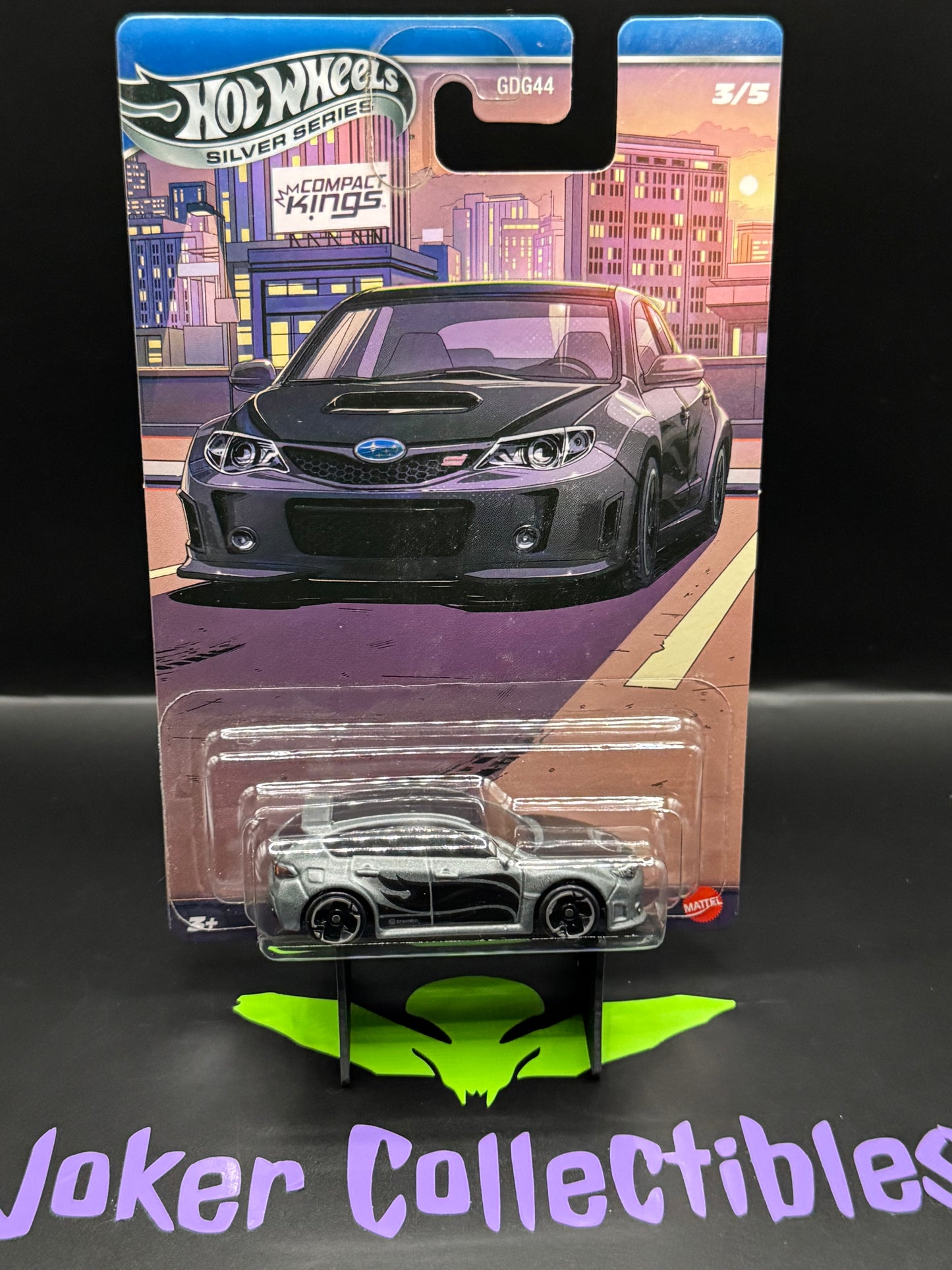 Hot Wheels Silver Series Compact Kings Subaru WRX STi # 3/5