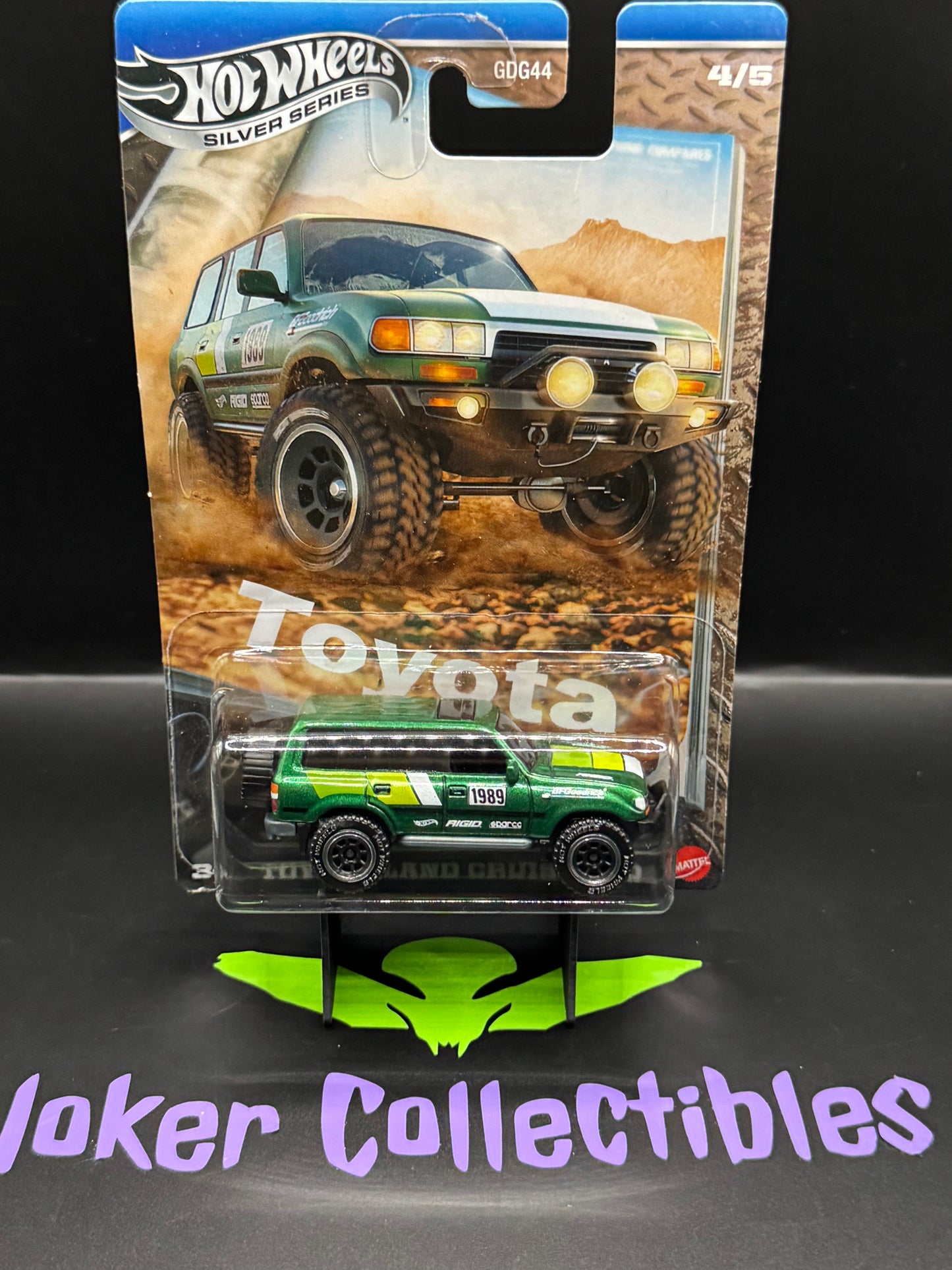 Hot Wheels Silver Series Toyota Trucks Series Toyota Land Cruiser 80 # 4/5