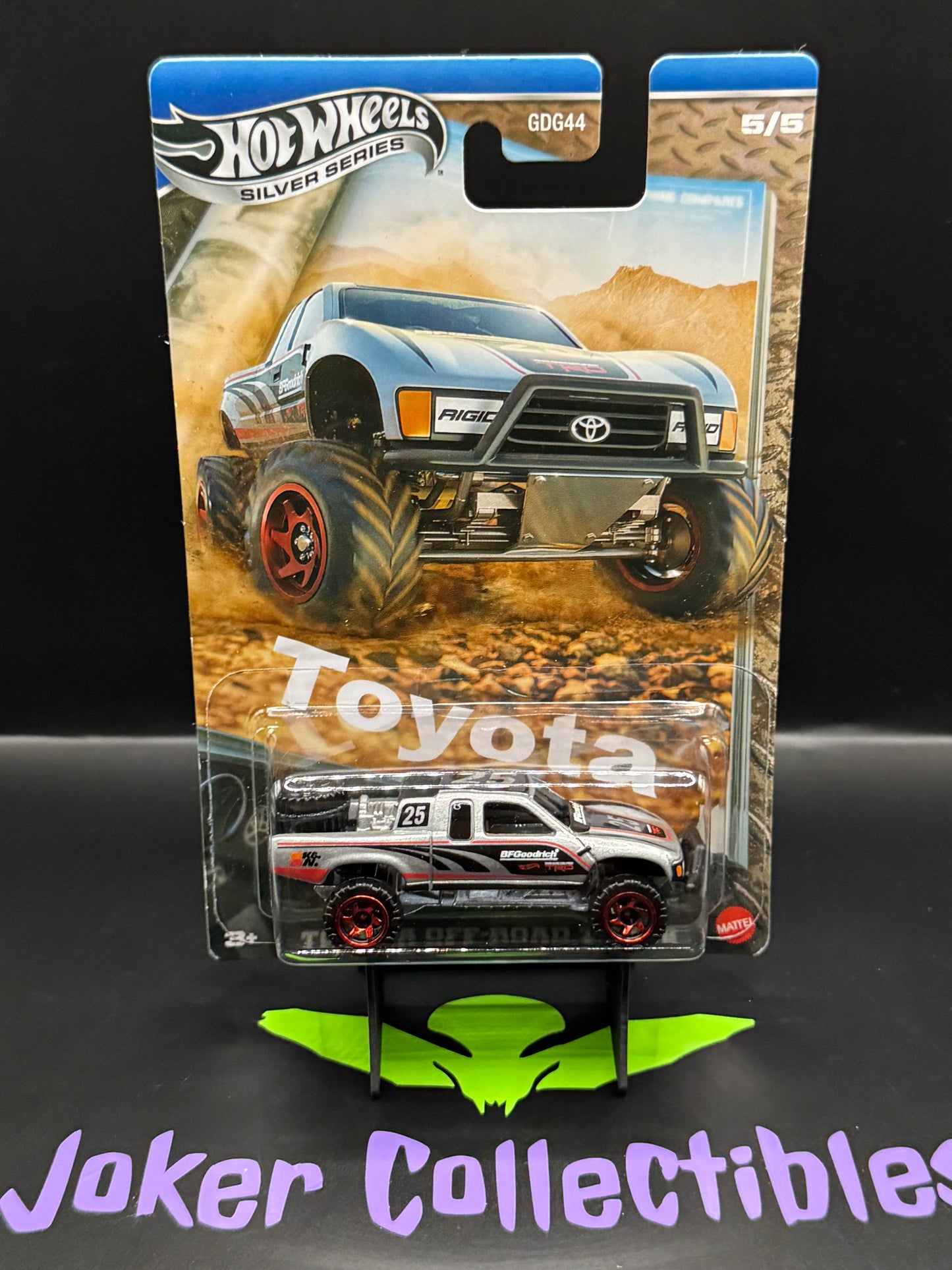 Hot Wheels Silver Series Toyota Trucks Series Toyota Off-Road Truck # 5/5