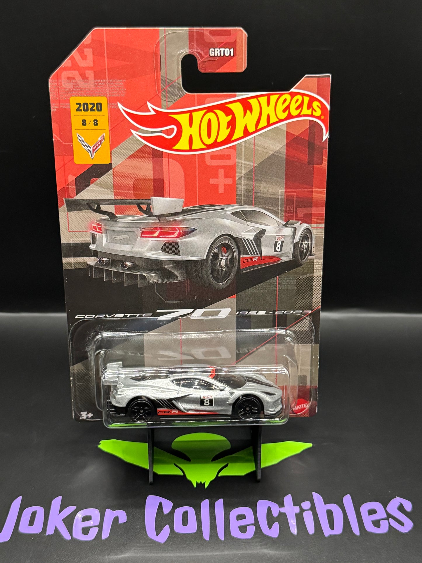 Hot Wheels 2023 Corvette 70th Anniversary Series 2020 Corvette C8.R # 8/5