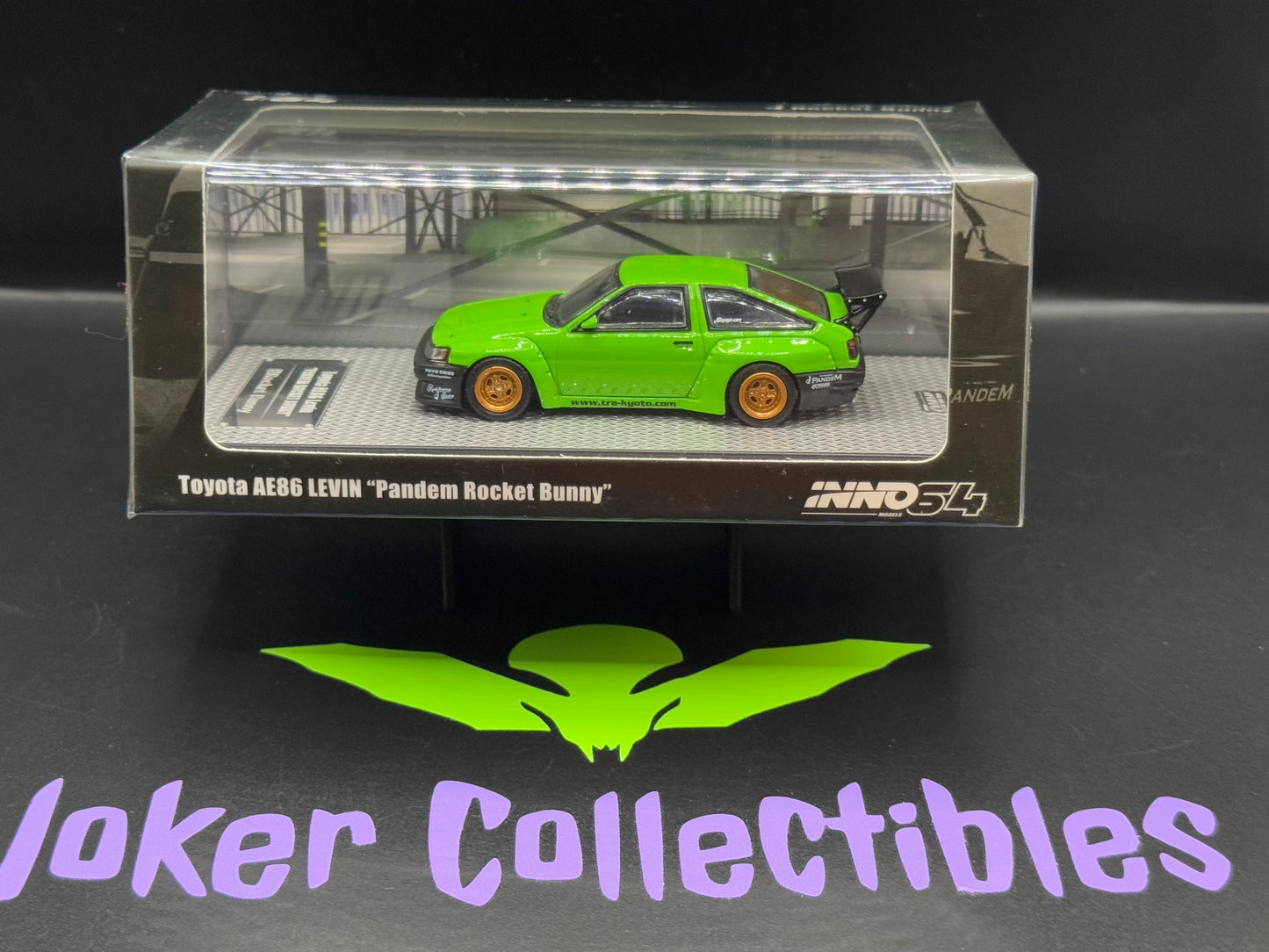 INNO64 Toyota AE86 Levin Pandem Rocket Bunny Green