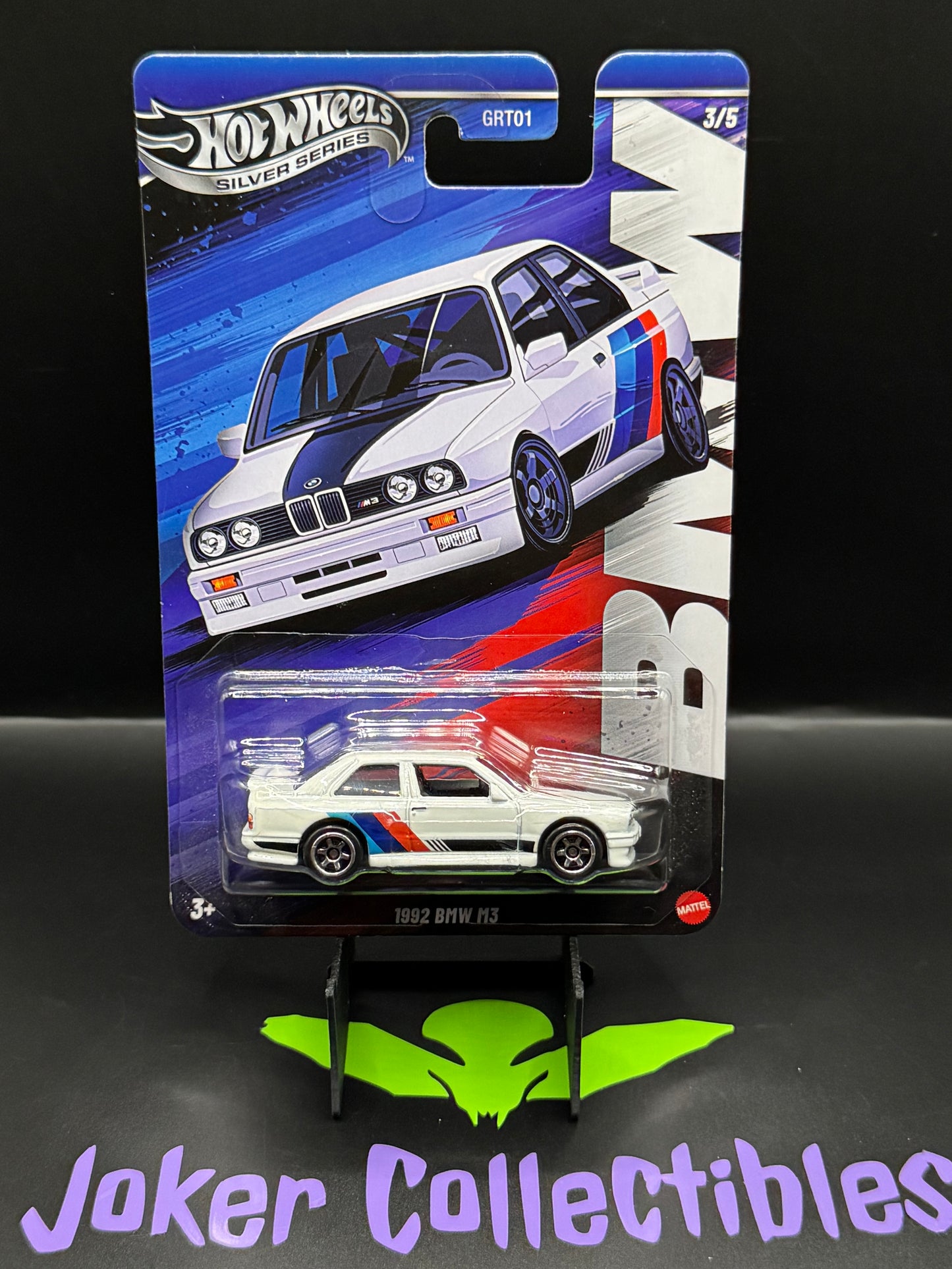 Hot Wheels Silver Series BMW 1992 BMW M3 # 3/5