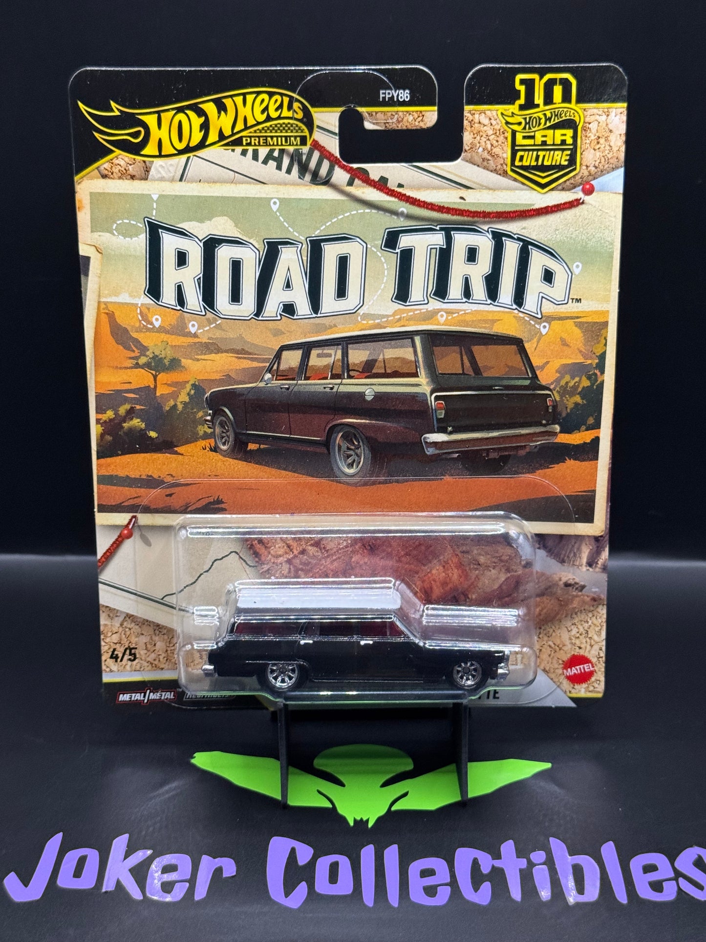 Hot Wheels Premium Car Culture 2026 Road Trip '64 Chevy Nova Station Wagon # 4/5