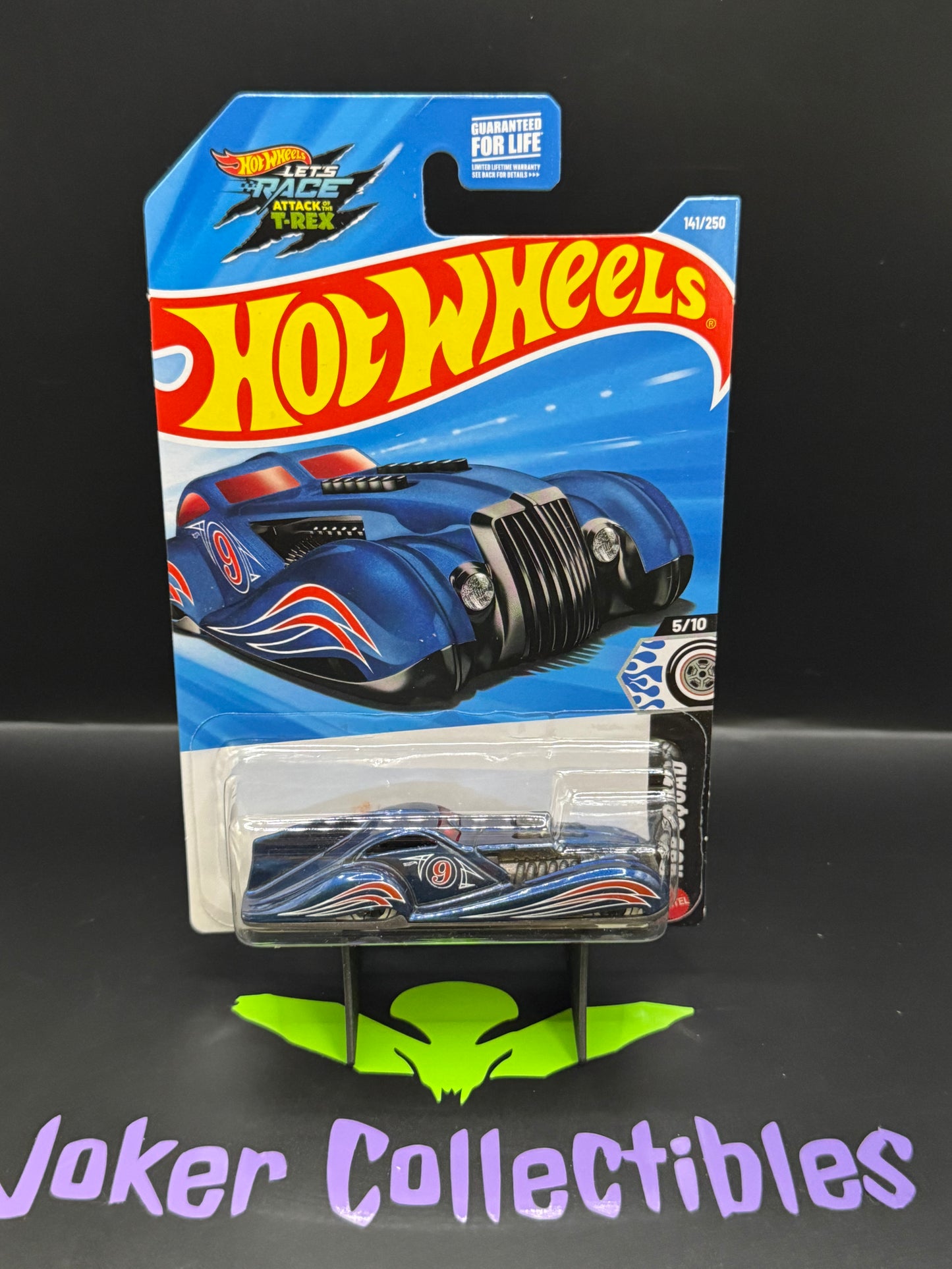 Hot Wheels 2026 Blue Screamliner 141/250 Rod Squad 5/10 L Case