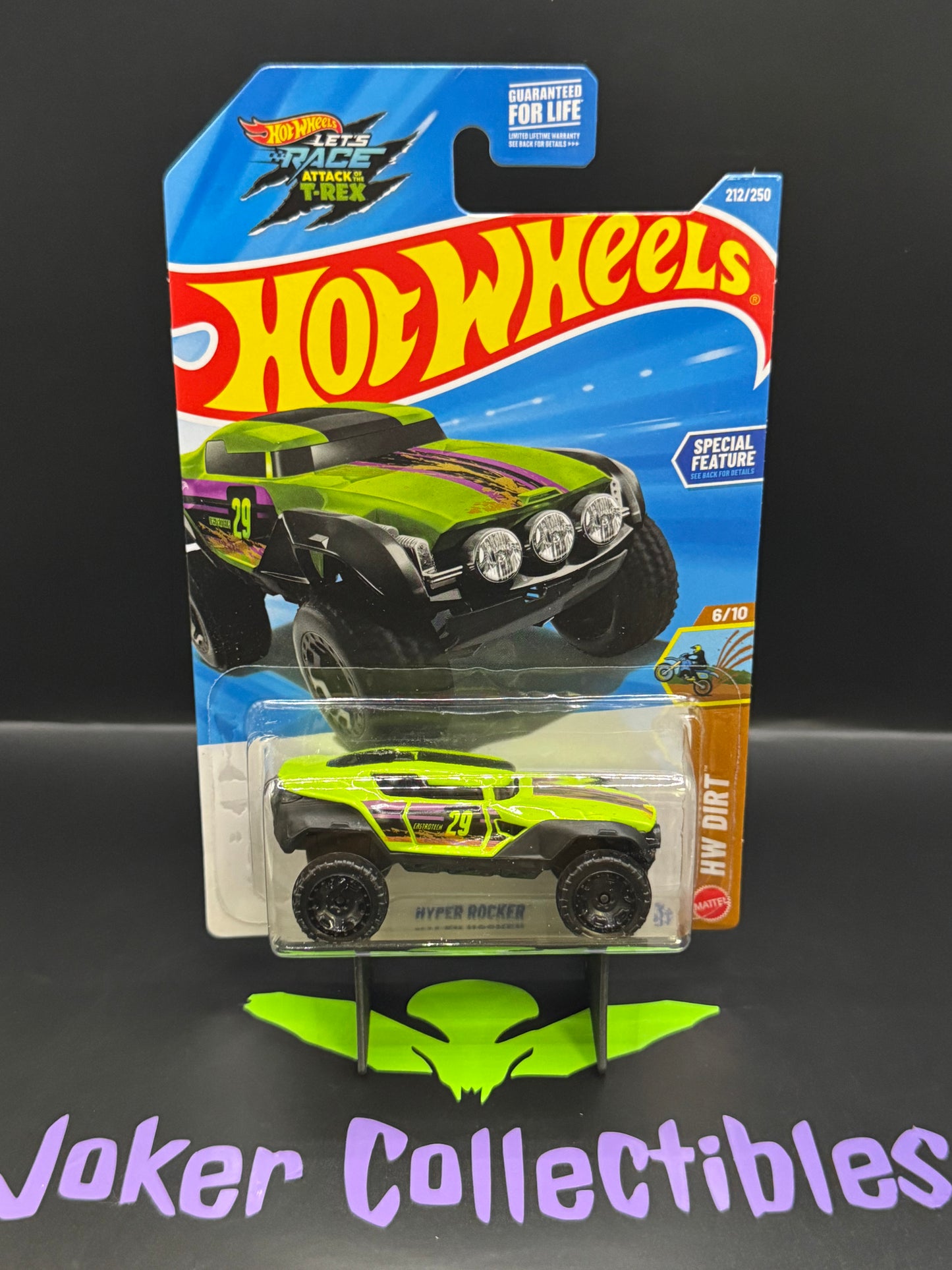 Hot Wheels 2026 Green Hyper Rocker 212/250 HW Dirt 6/10 L Case