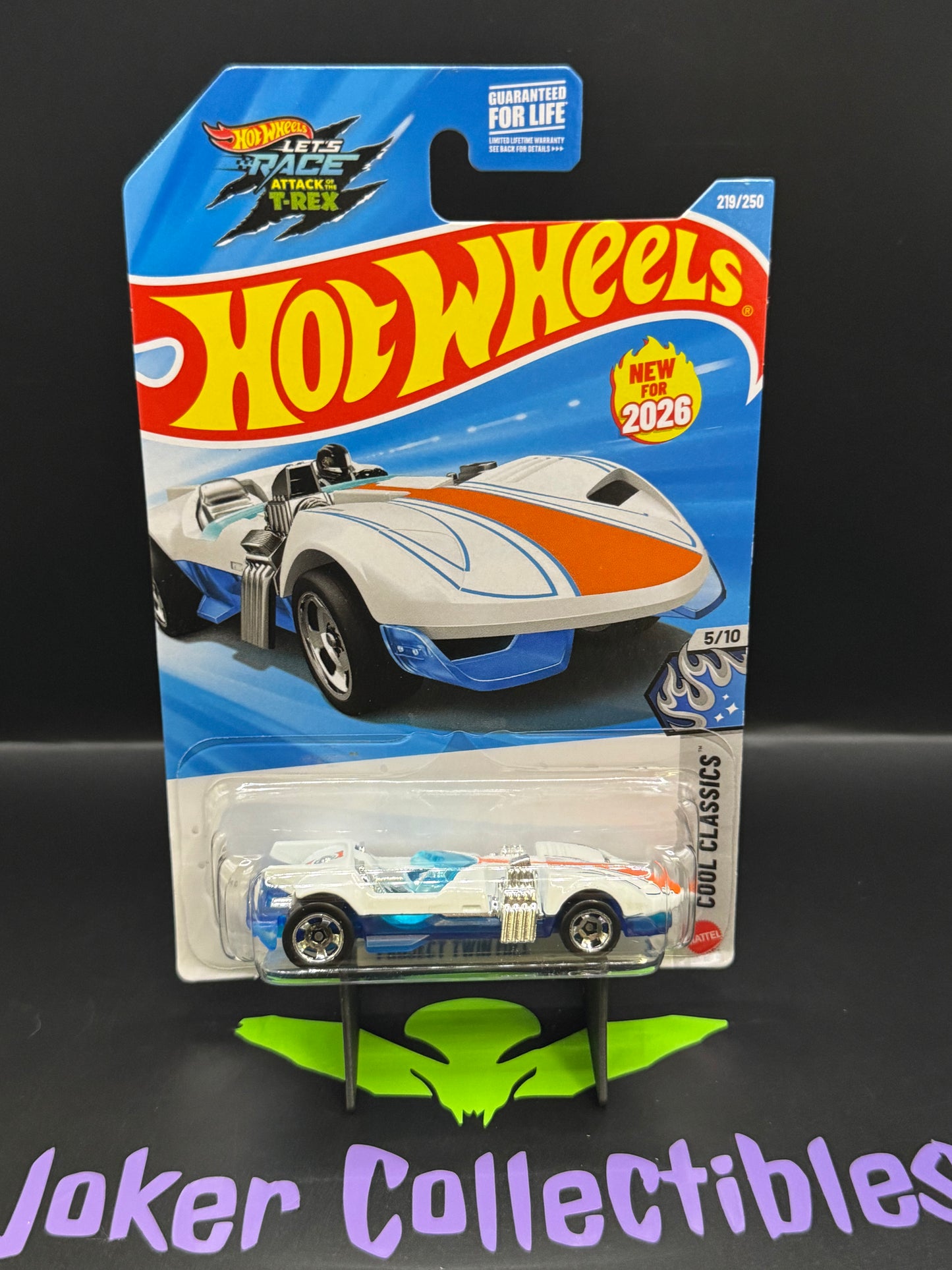 Hot Wheels 2026 White Project Twin Mill 219/250 Cool Classics 5/10 L Case
