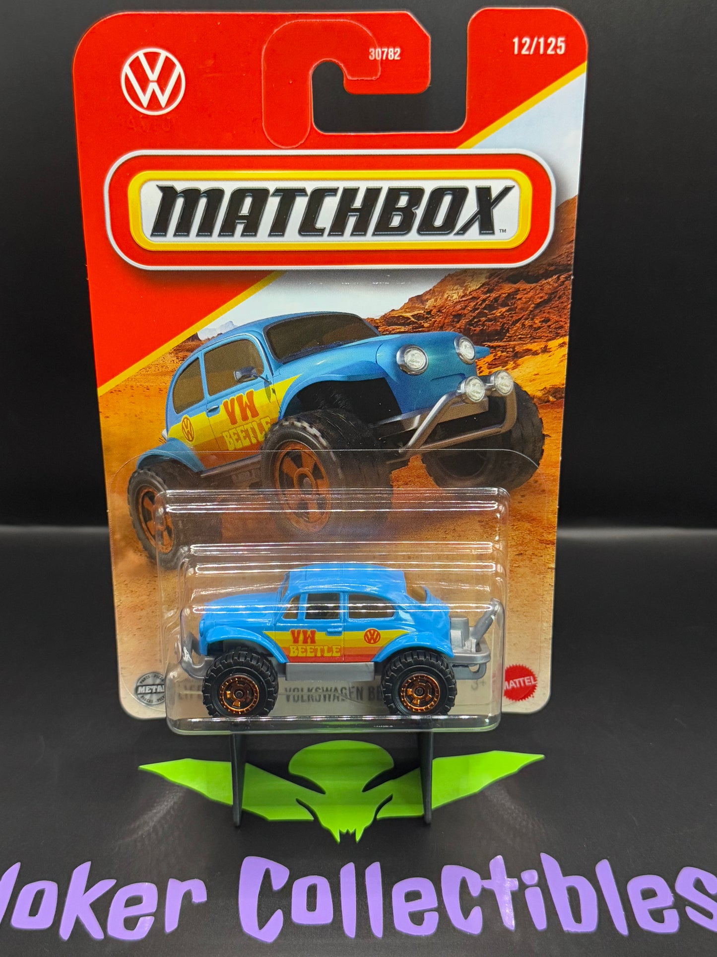 Matchbox 2025 Orange Blue Volkswagen Beetle 4x4 # 12/125