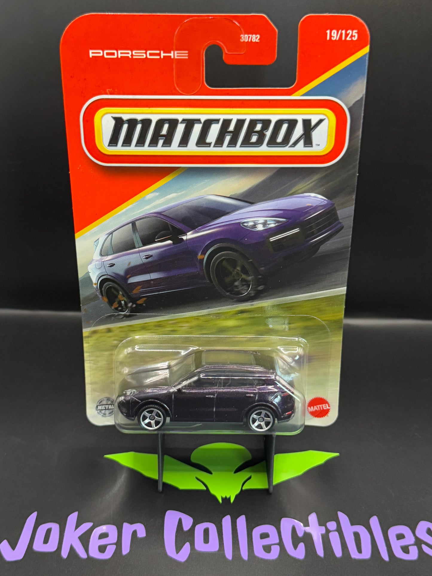 Matchbox 2025 Dark Purple Porsche Cayenne Turbo # 19/125