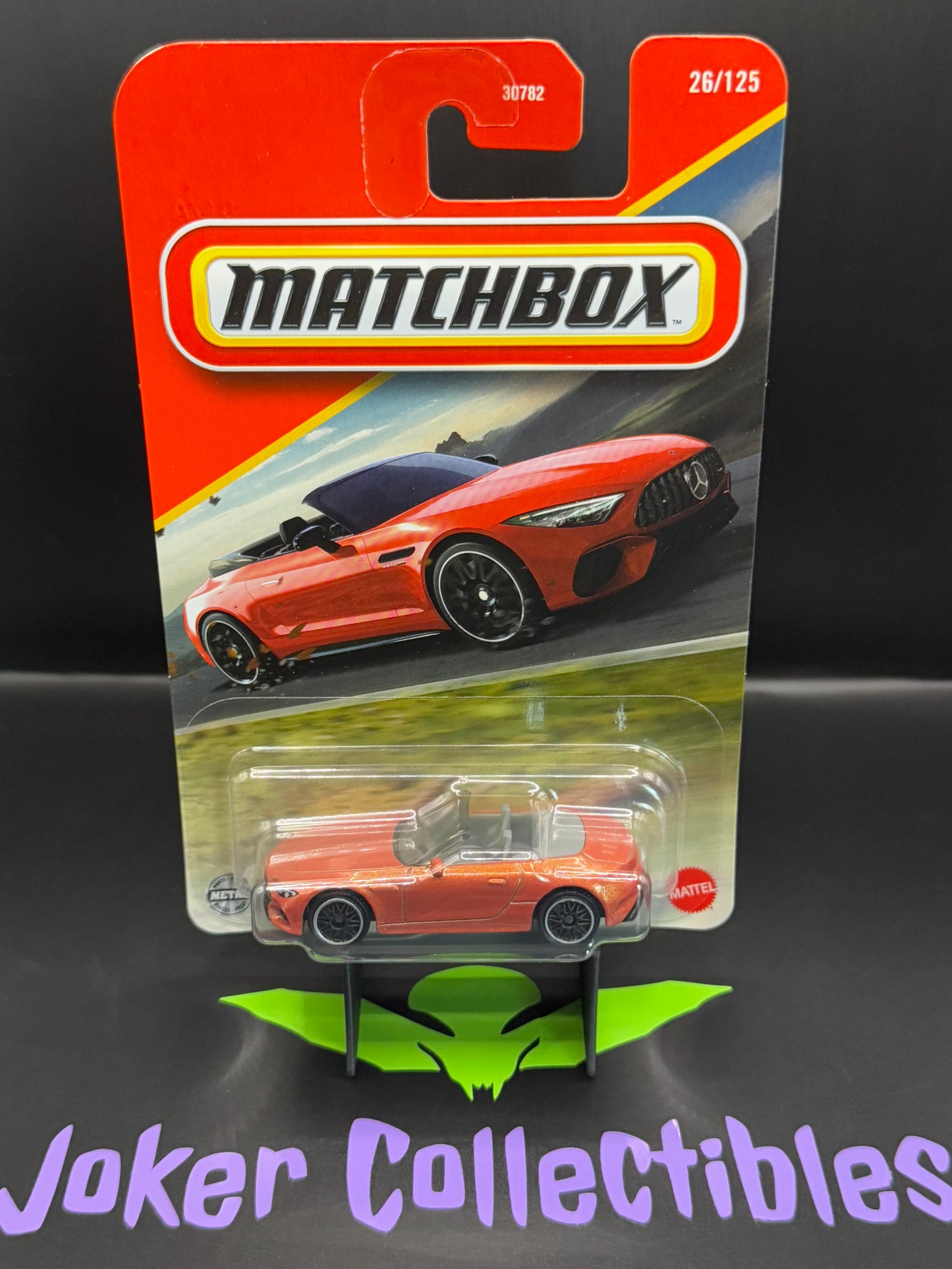 Matchbox 2025 Orange Mercedes-AMG SL63 Convertible # 26/125