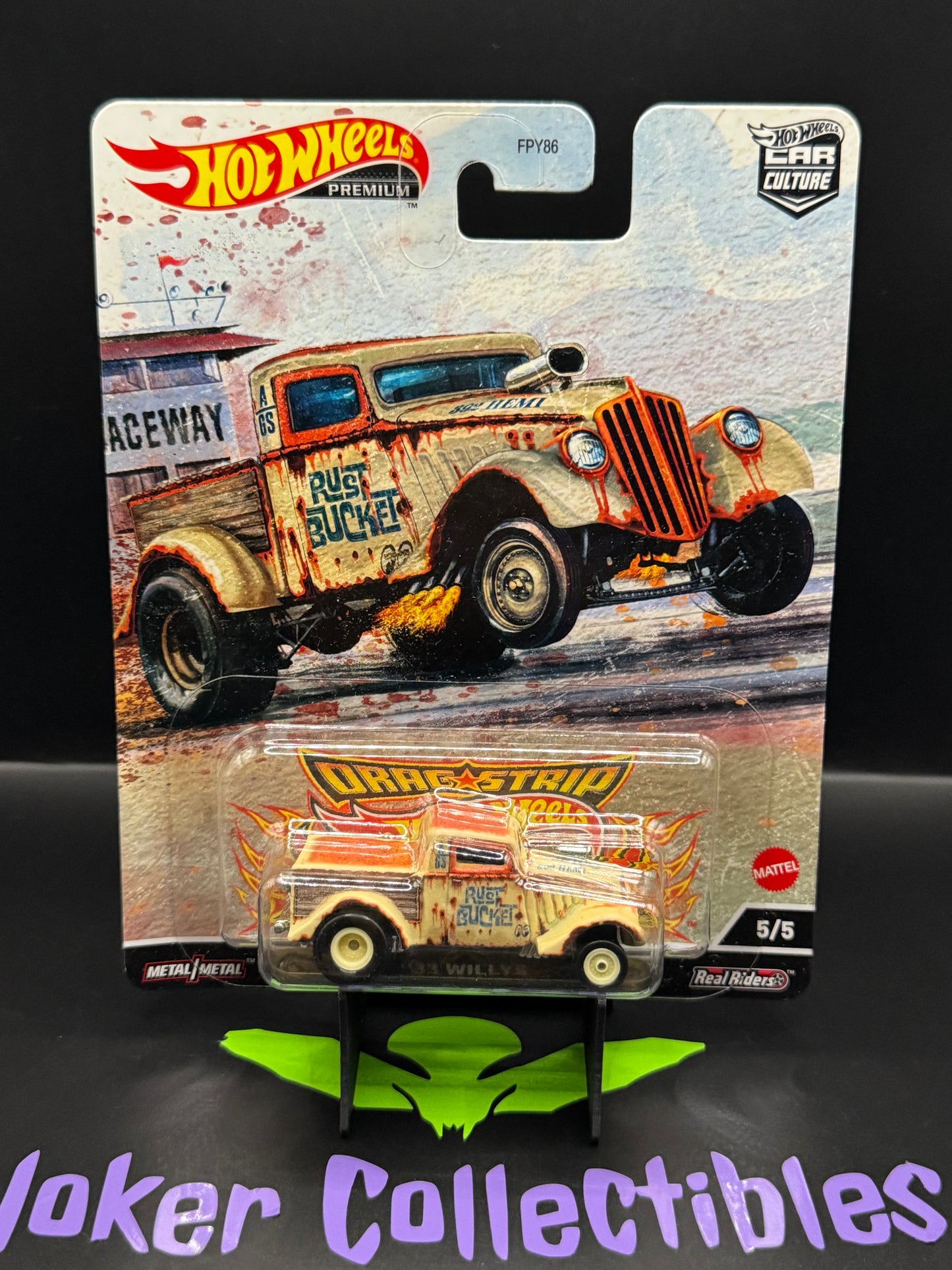 Hot Wheels Premium Car Culture Drag Strip Demons '33 Willys # 5/5