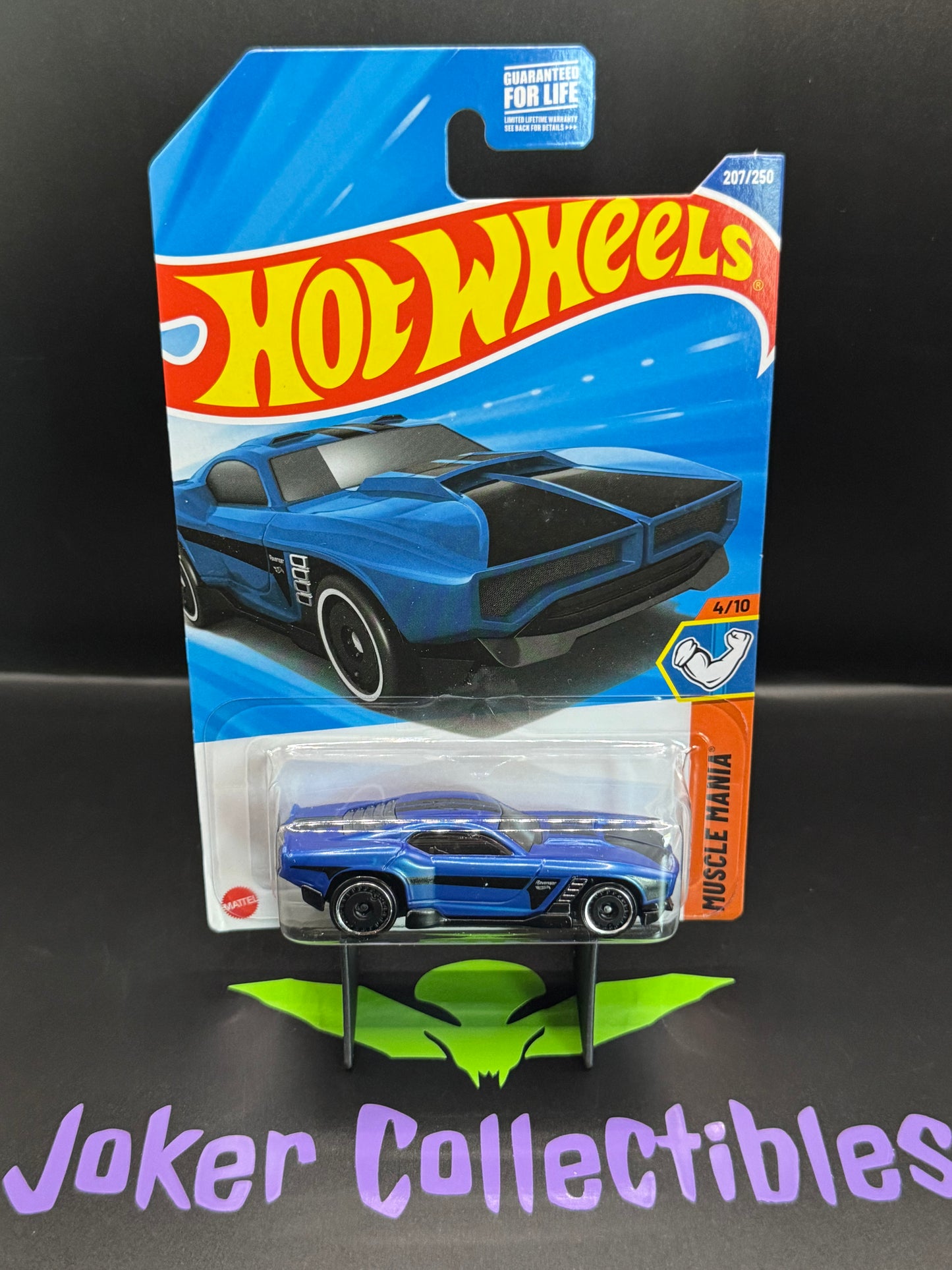 Hot Wheels 2025 Blue Ravenger S/T 207/250 Muscle Mania 4/10 L Case