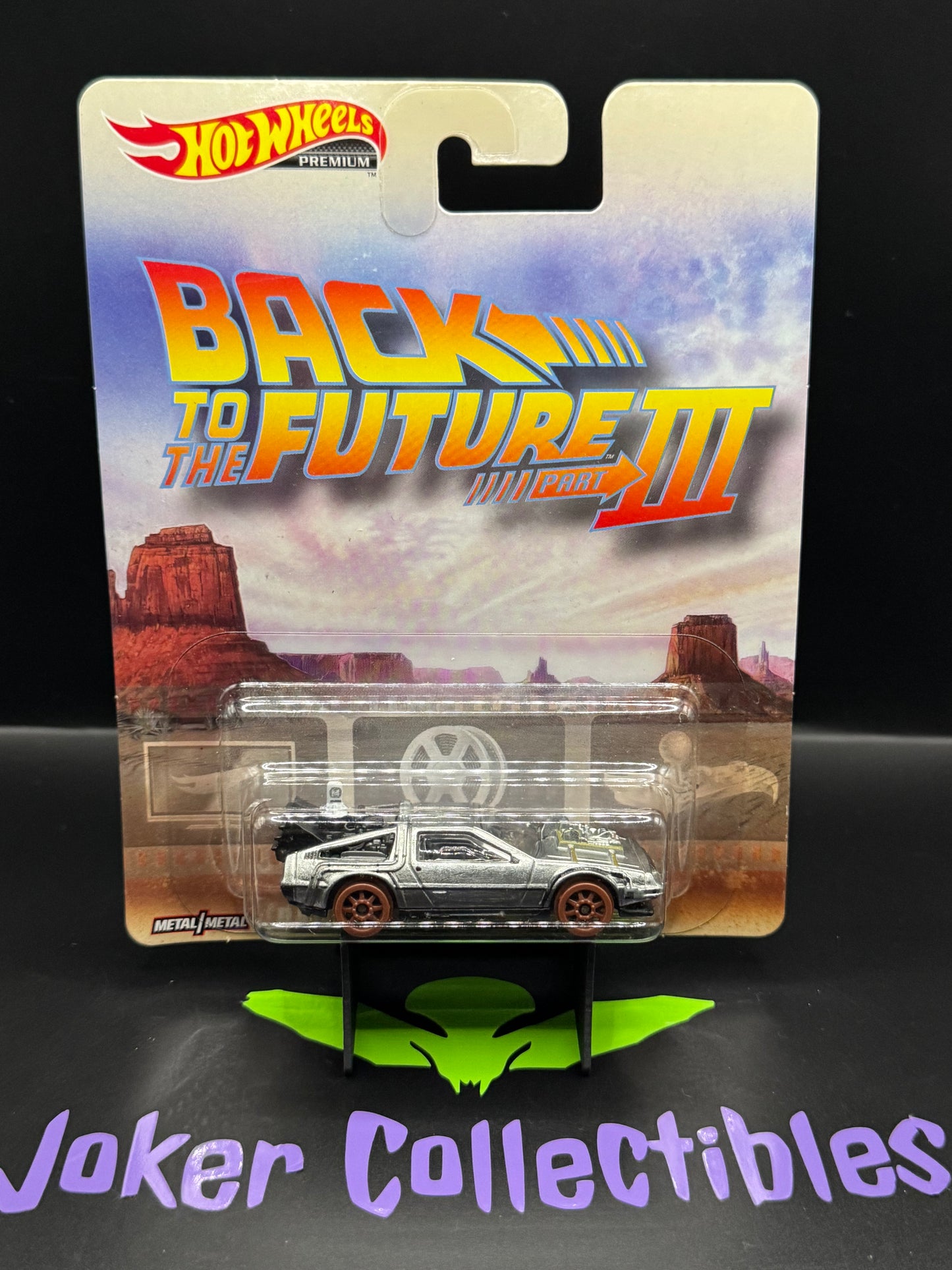 Hot Wheels Premium Replica Entertainment 2019 Back to the Future Part III Delorean 1955