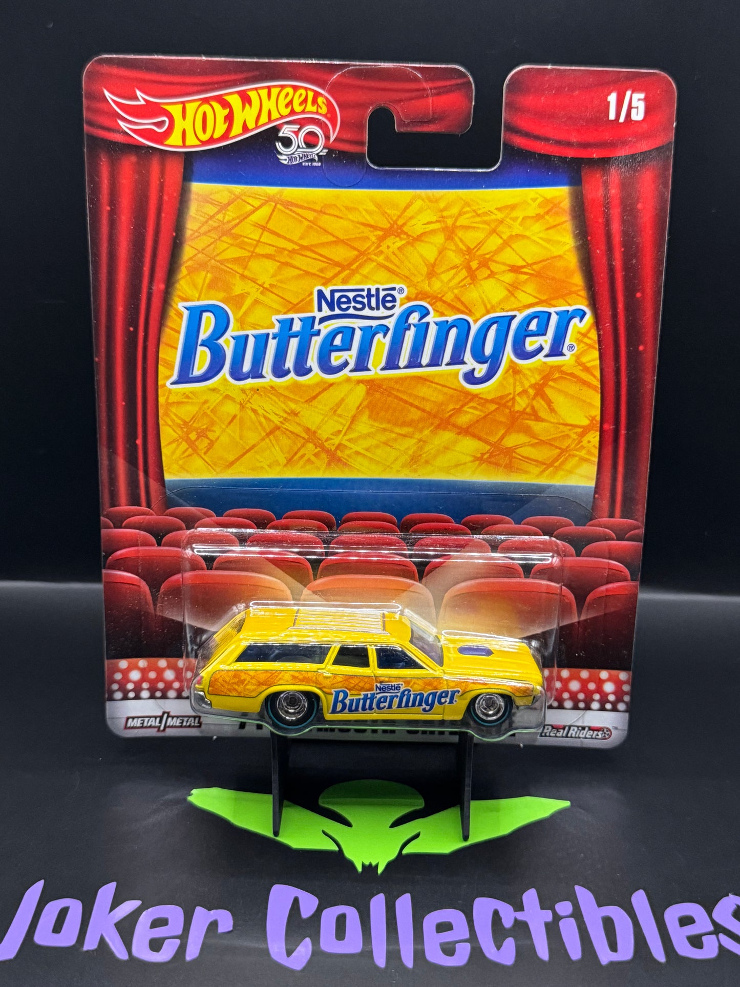 Hot Wheels Premium Pop Culture 2018 Nestle Butterfinger '71 Plymouth Satellite # 1/5